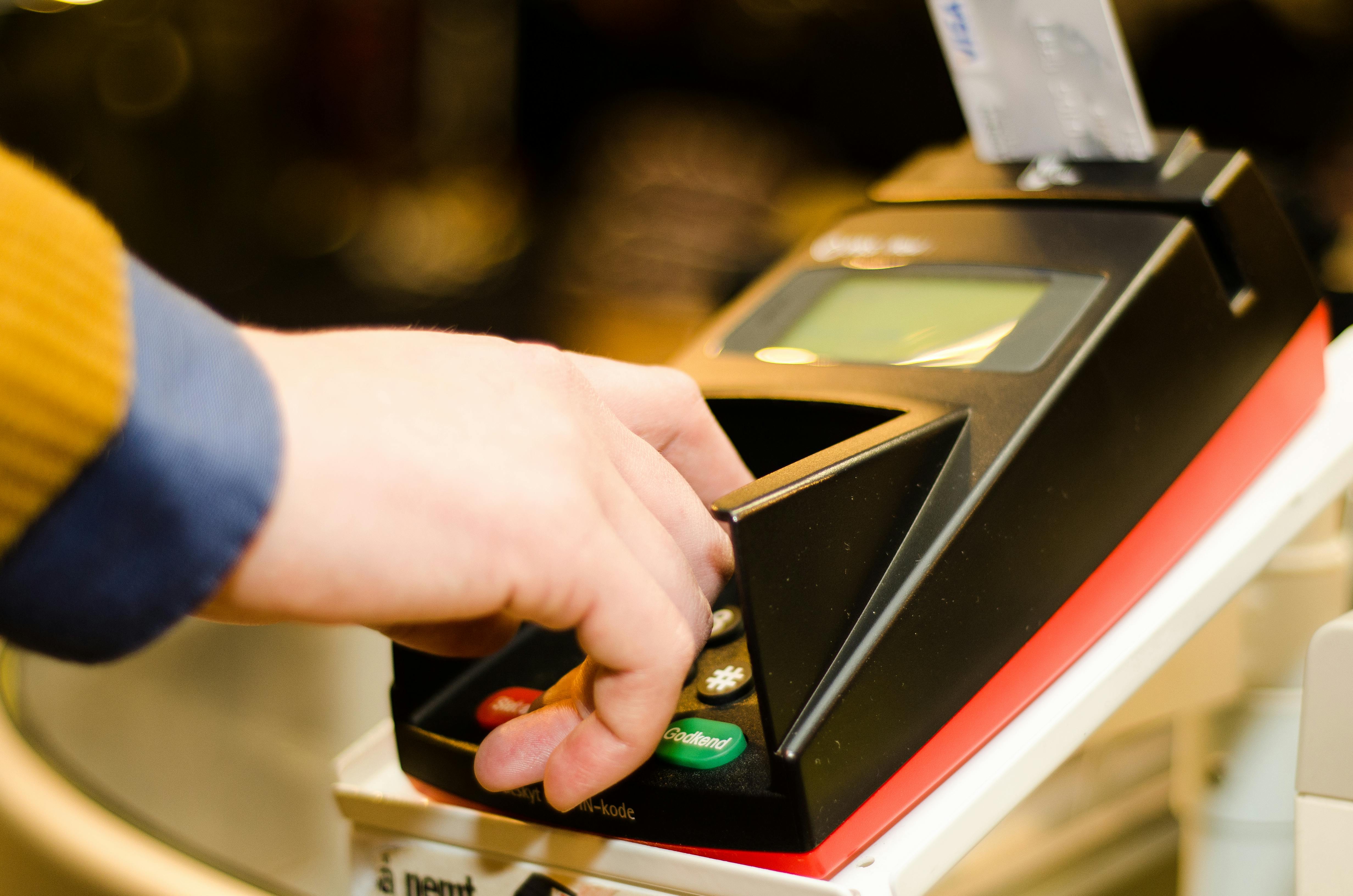 Dankort i kortautomat