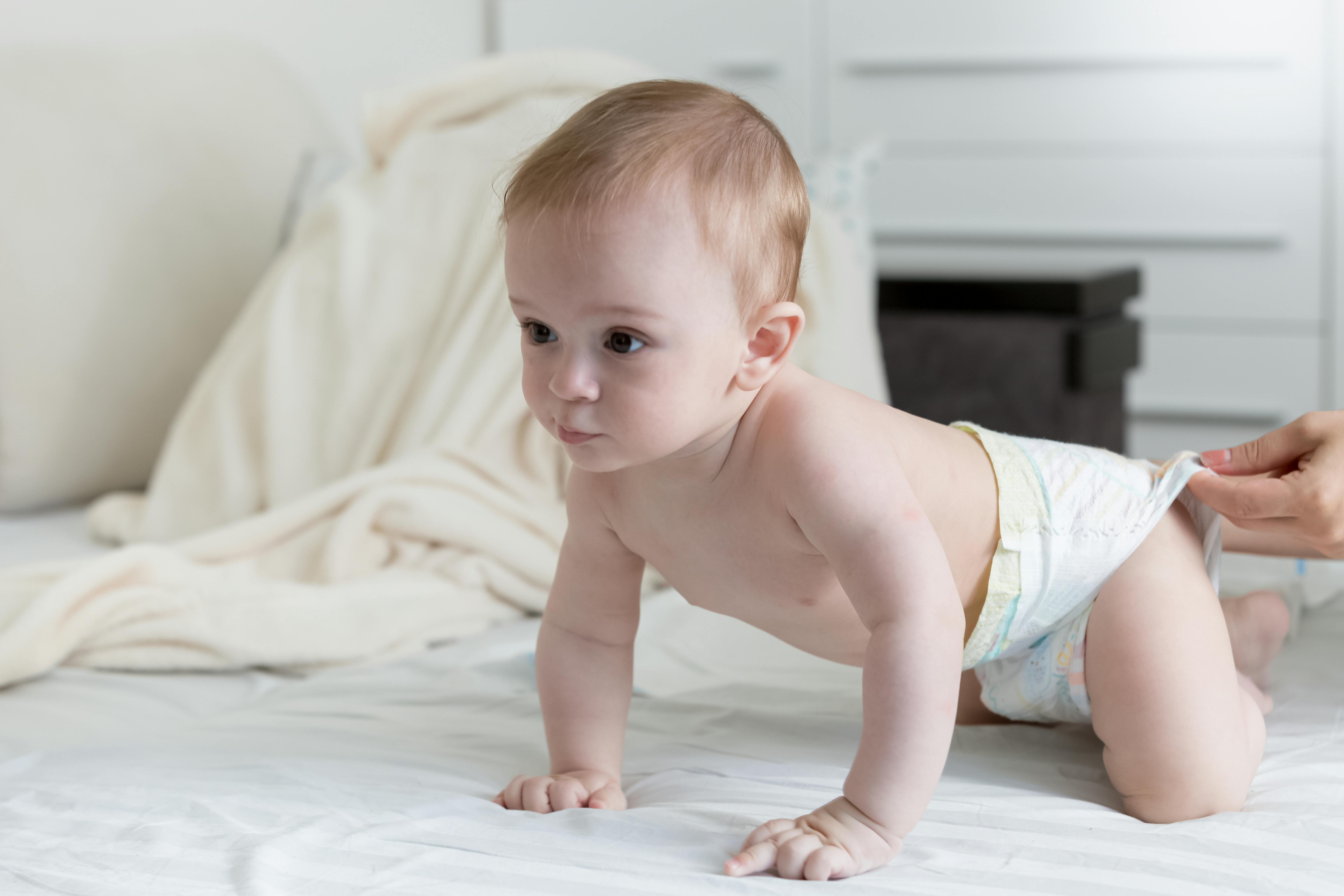 Baby, der kravler 