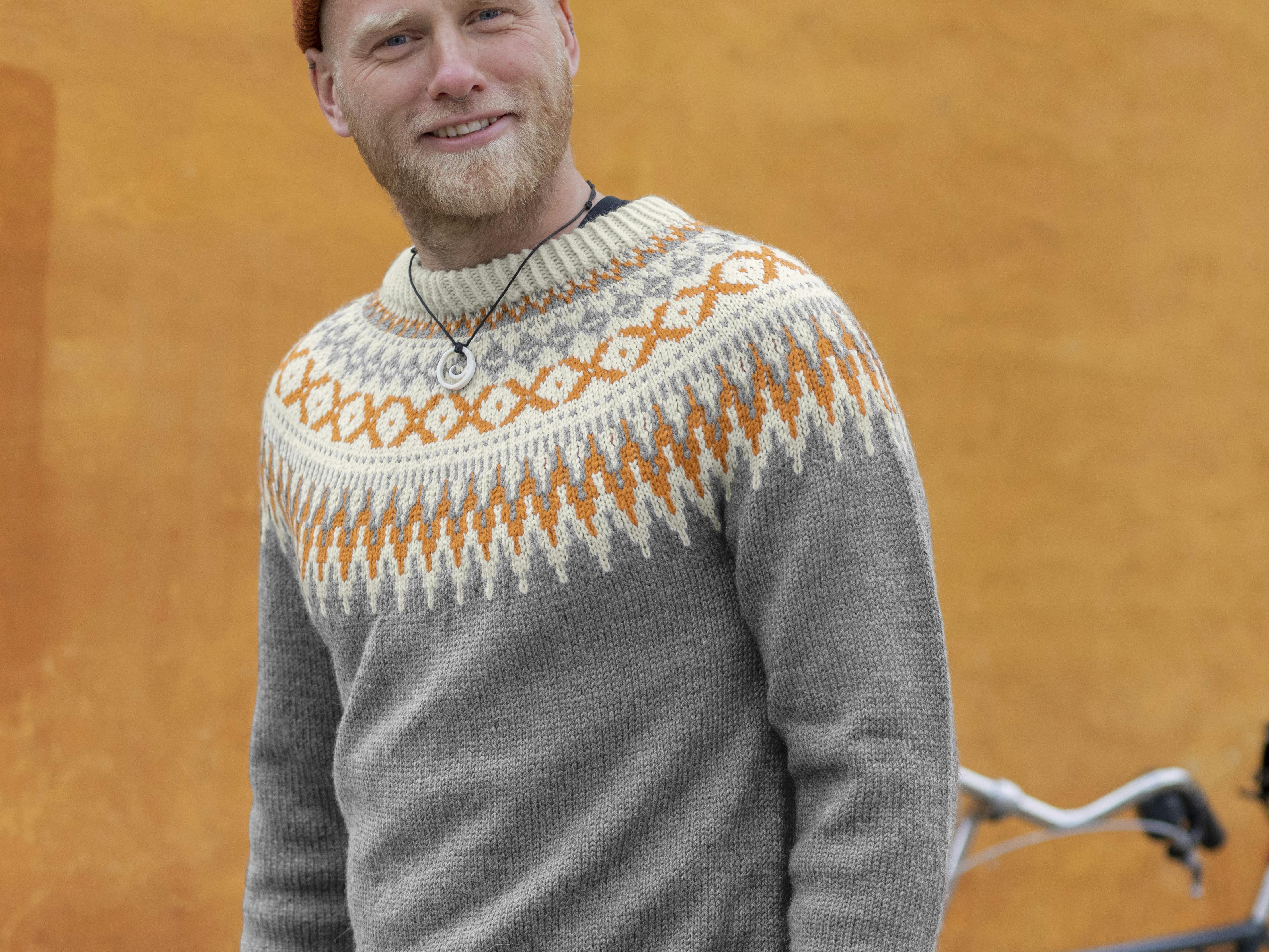 Sweater i flere farver til ham