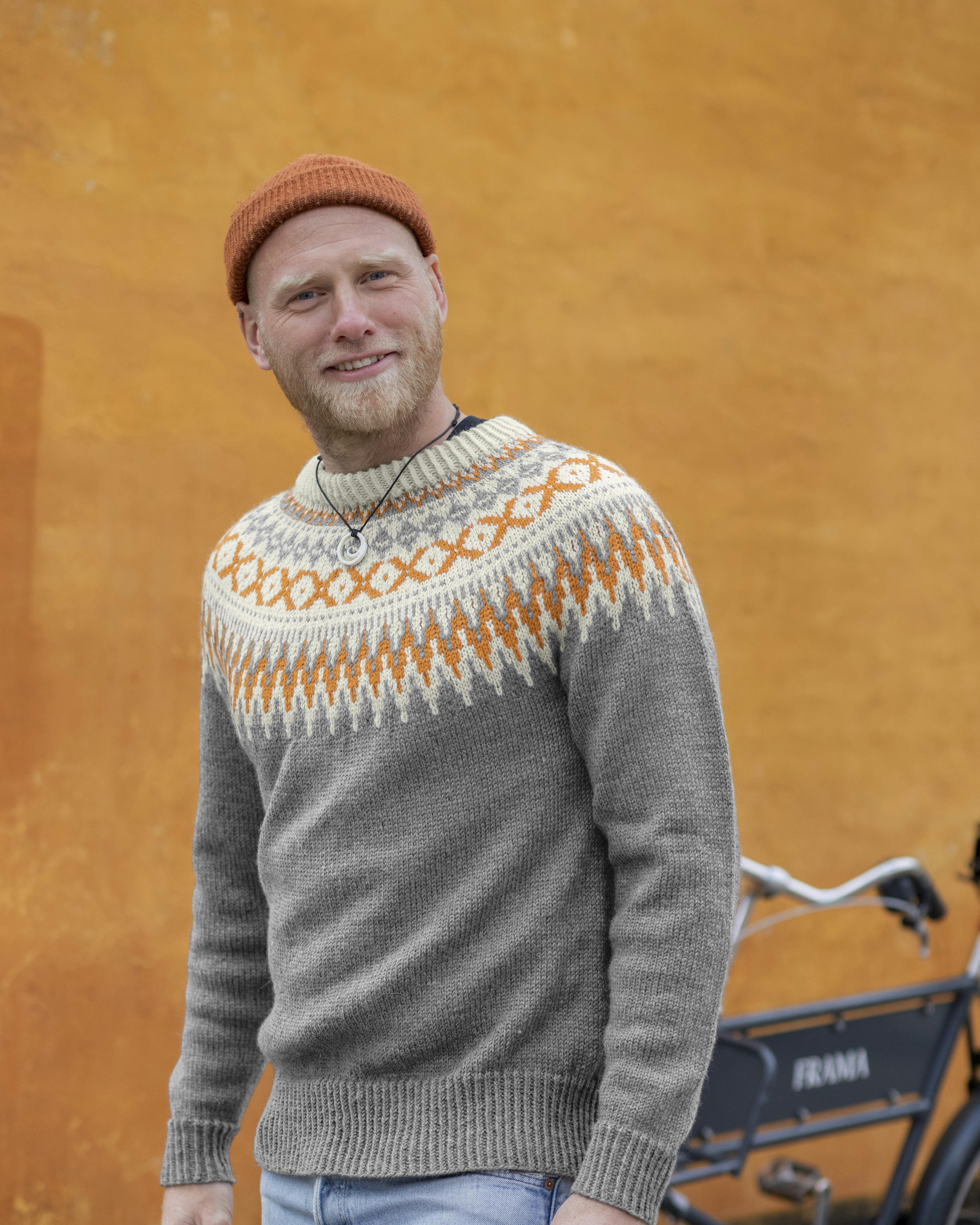 Sweater i flere farver til ham