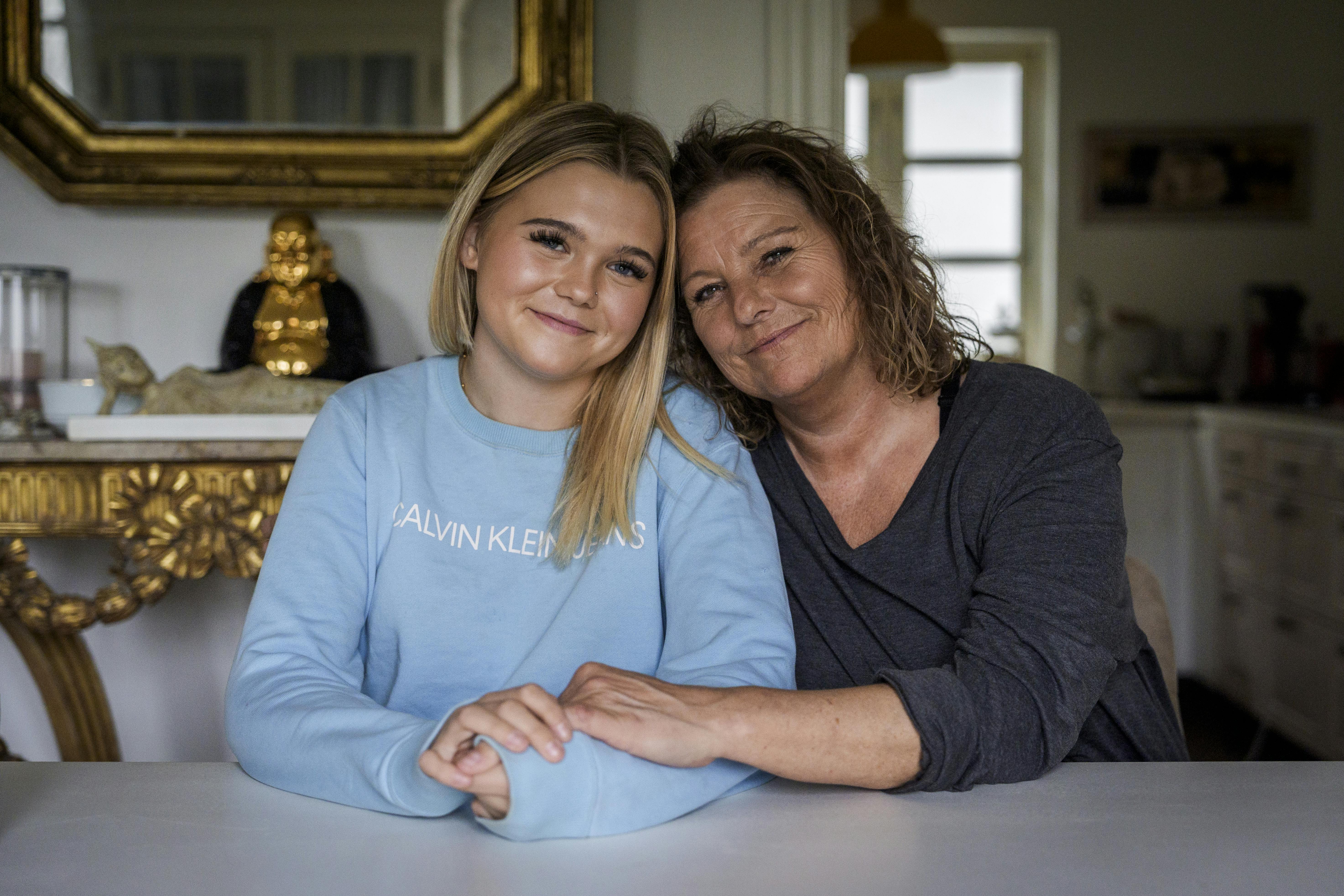 Billede af Gitte og Edith