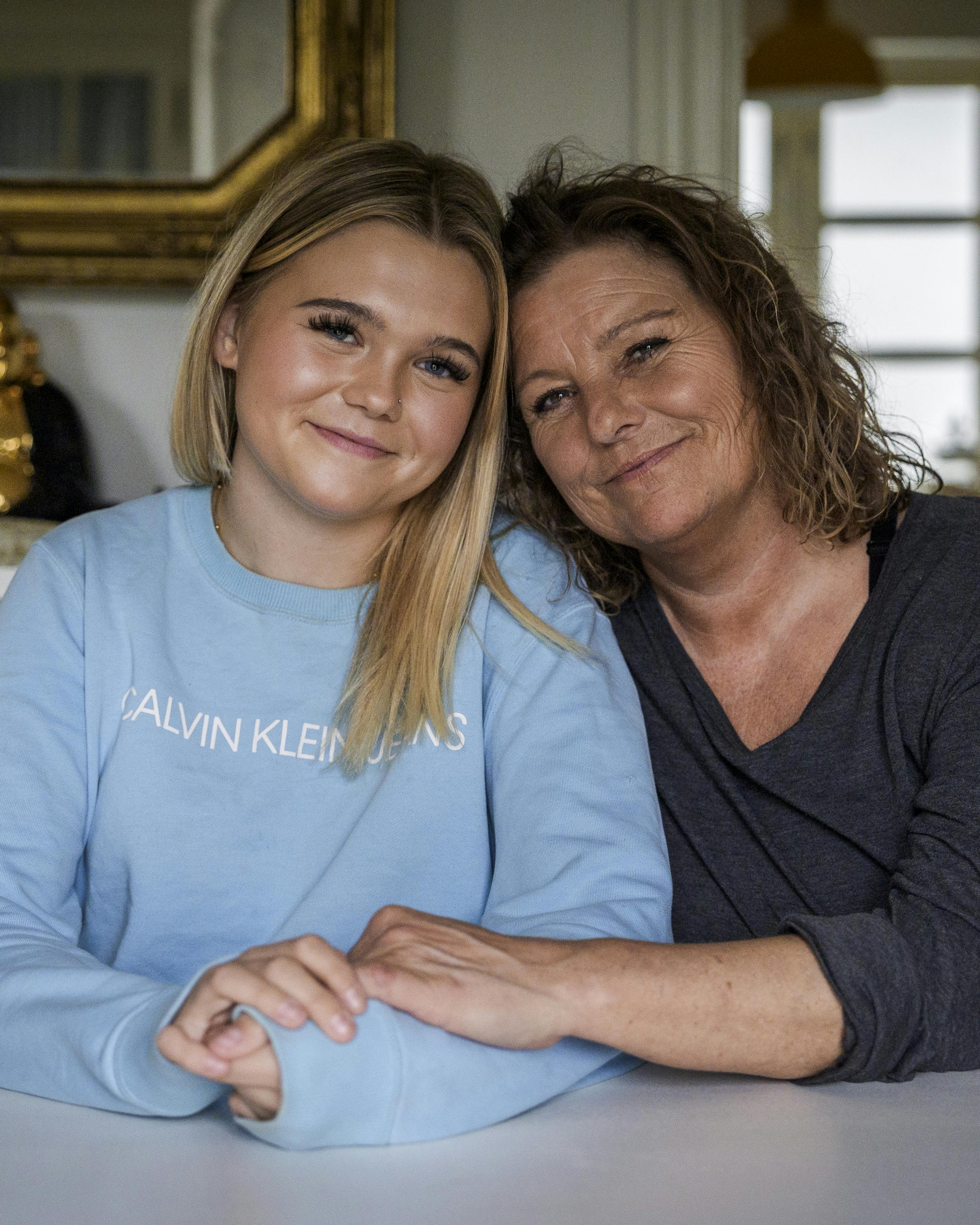 Billede af Gitte og Edith