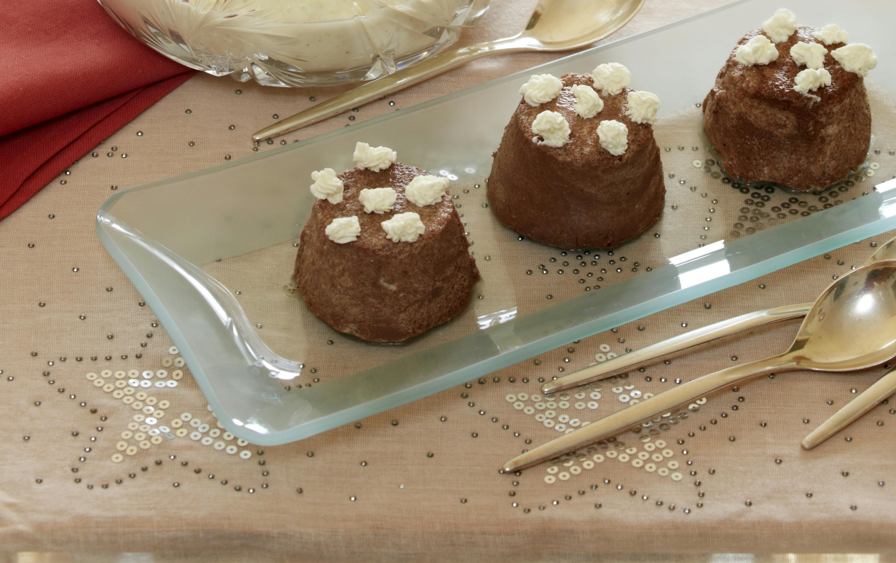 Klassisk chokoladebudding med husblas