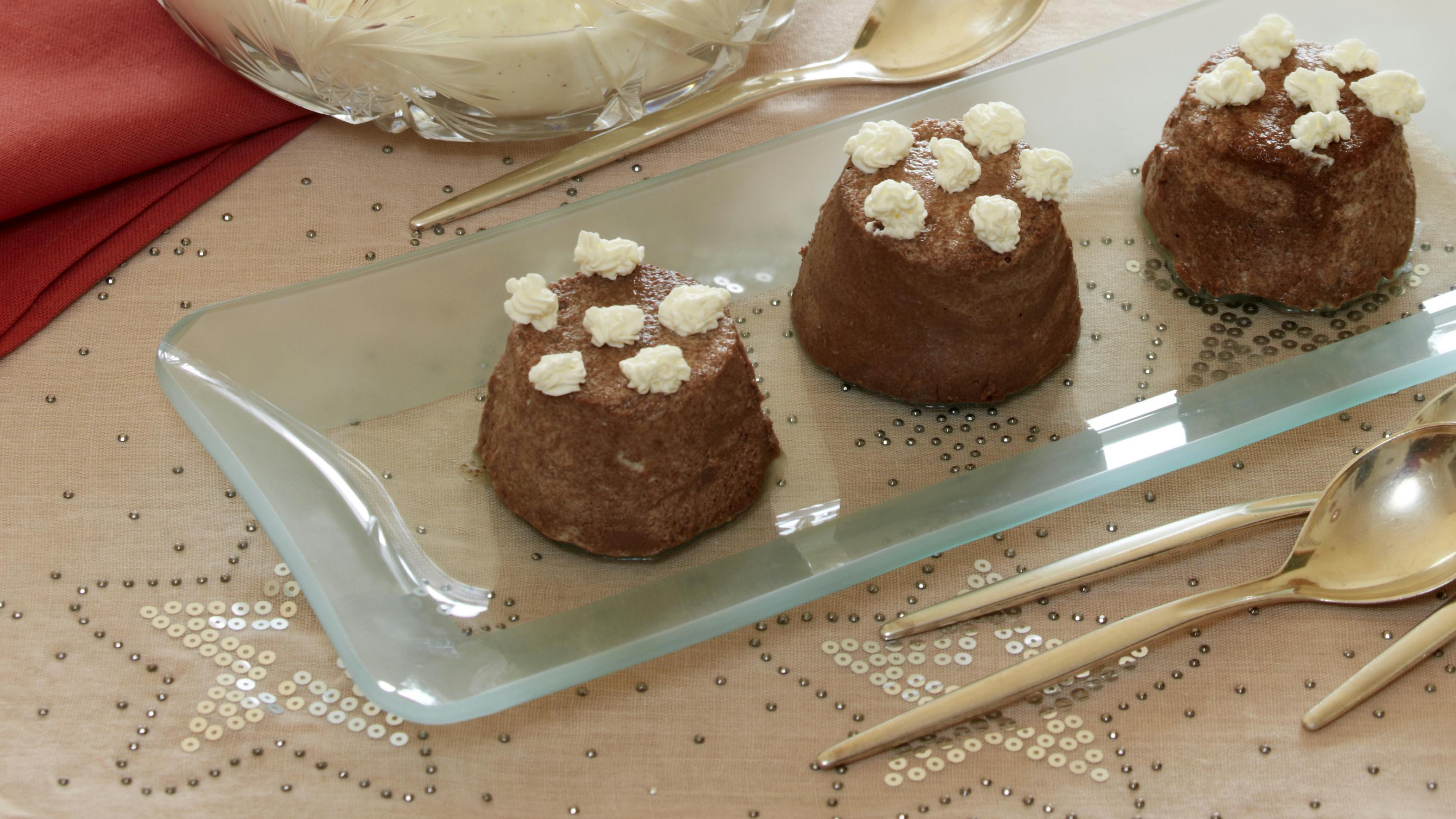 Klassisk chokoladebudding med husblas