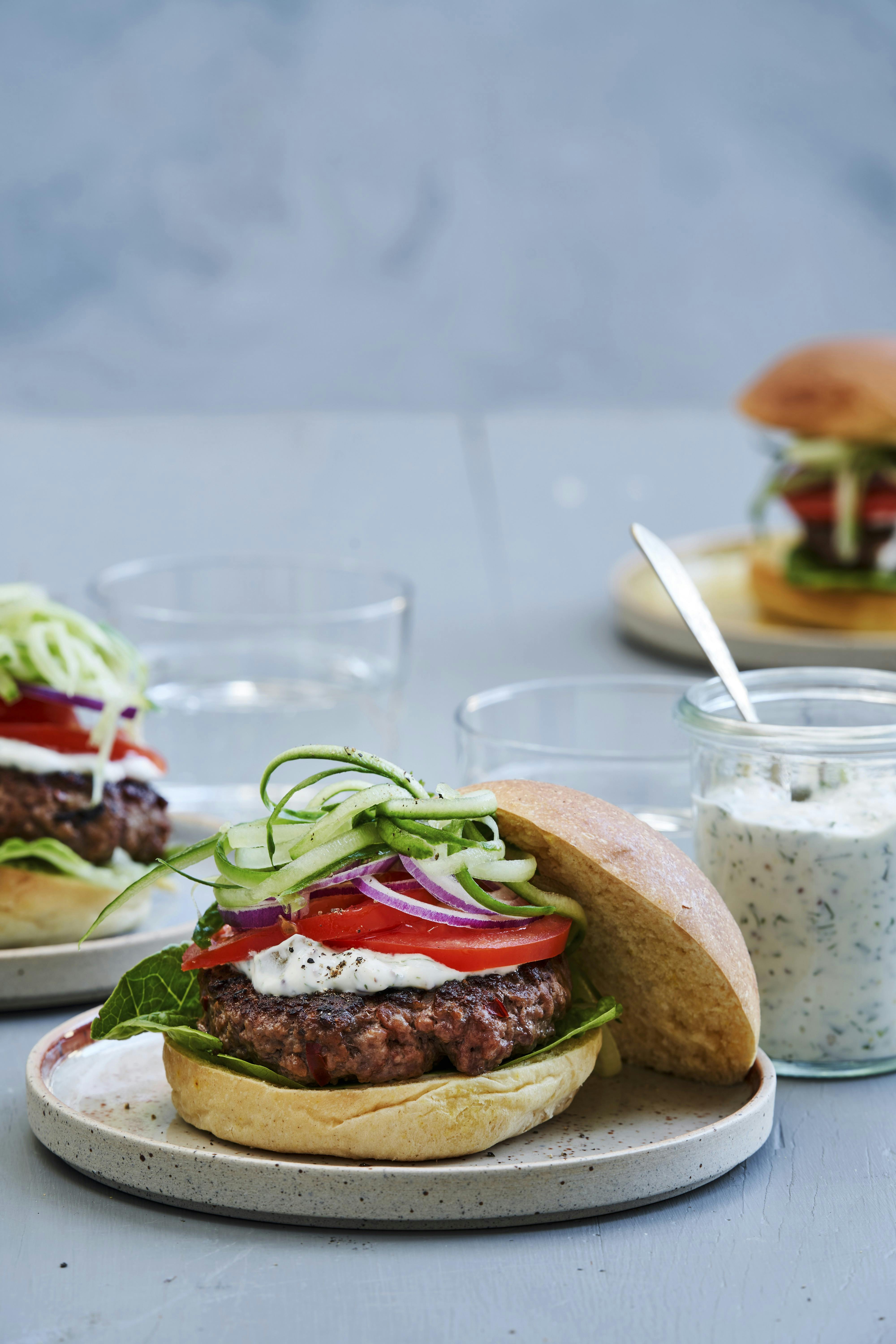 Burger med chilibøf