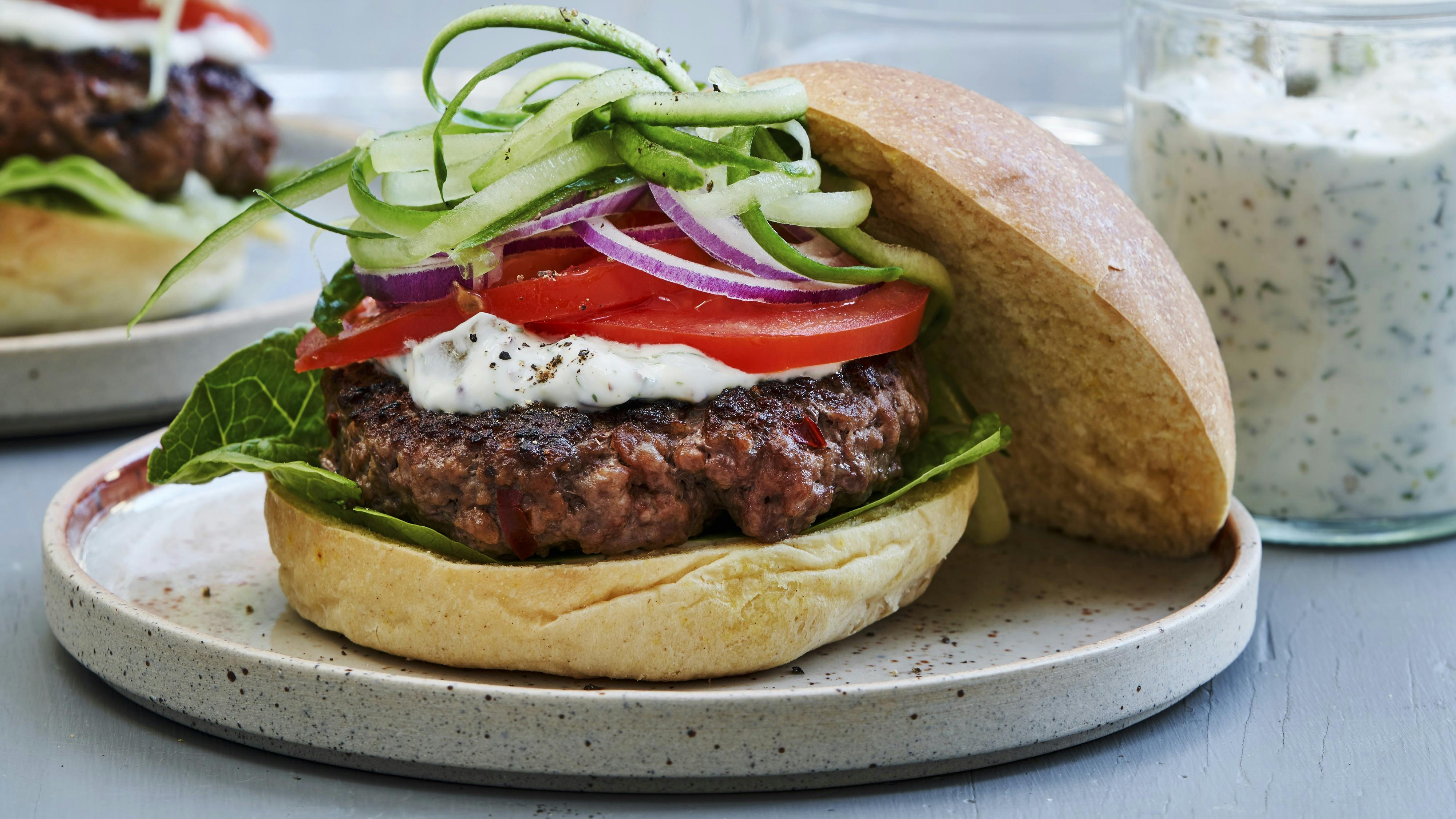 Burger med chilibøf