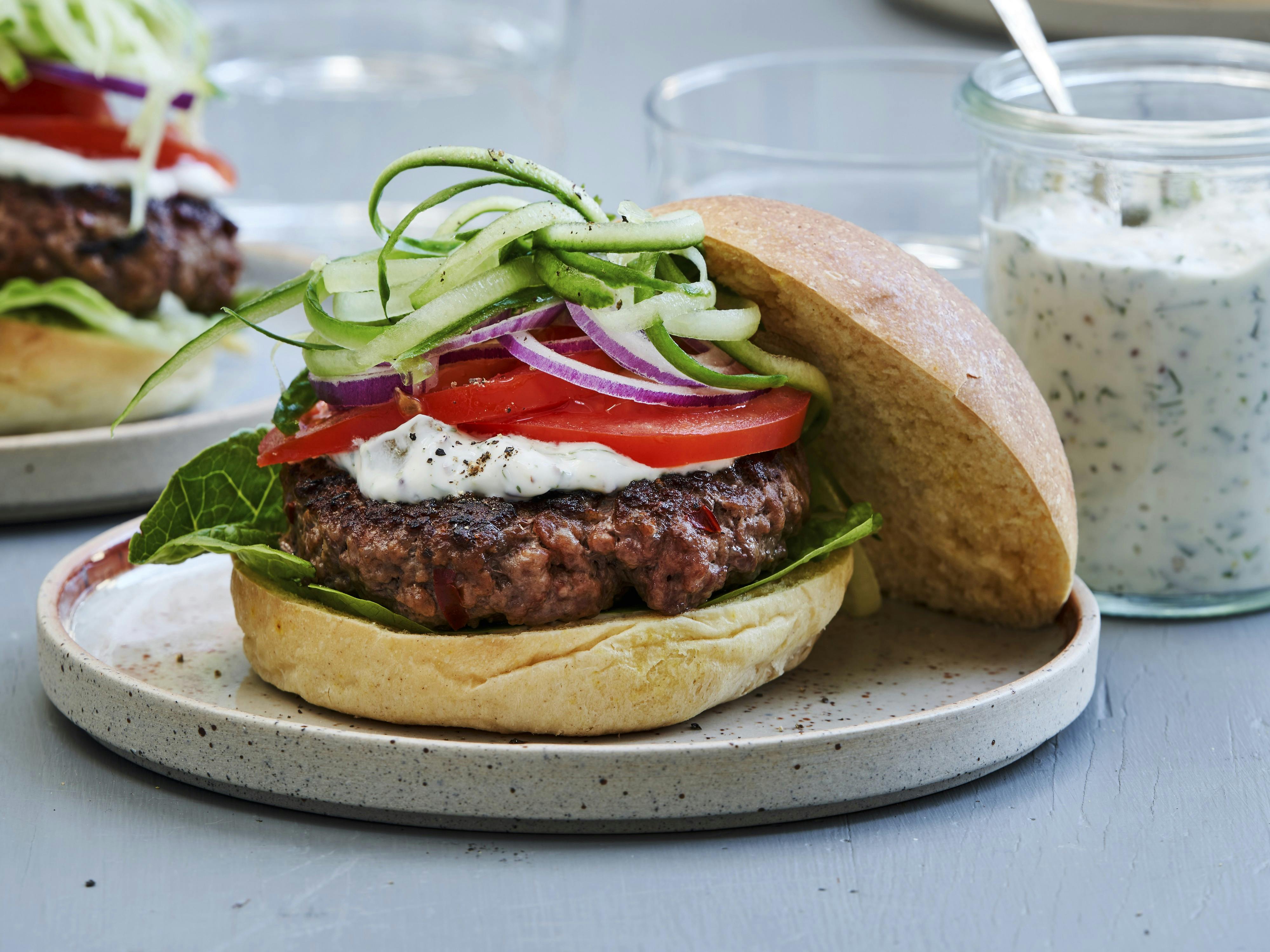 Burger med chilibøf