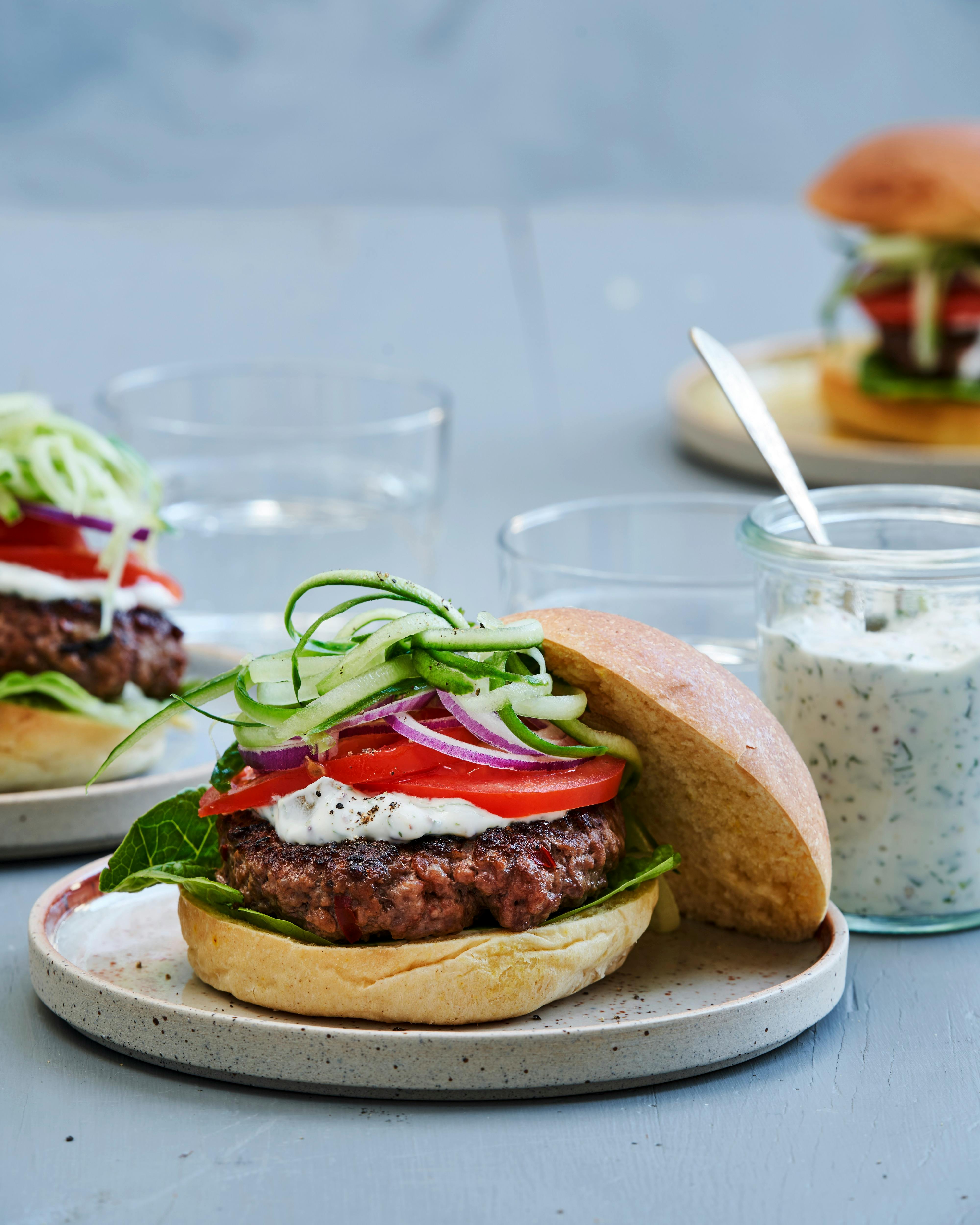 Burger med chilibøf