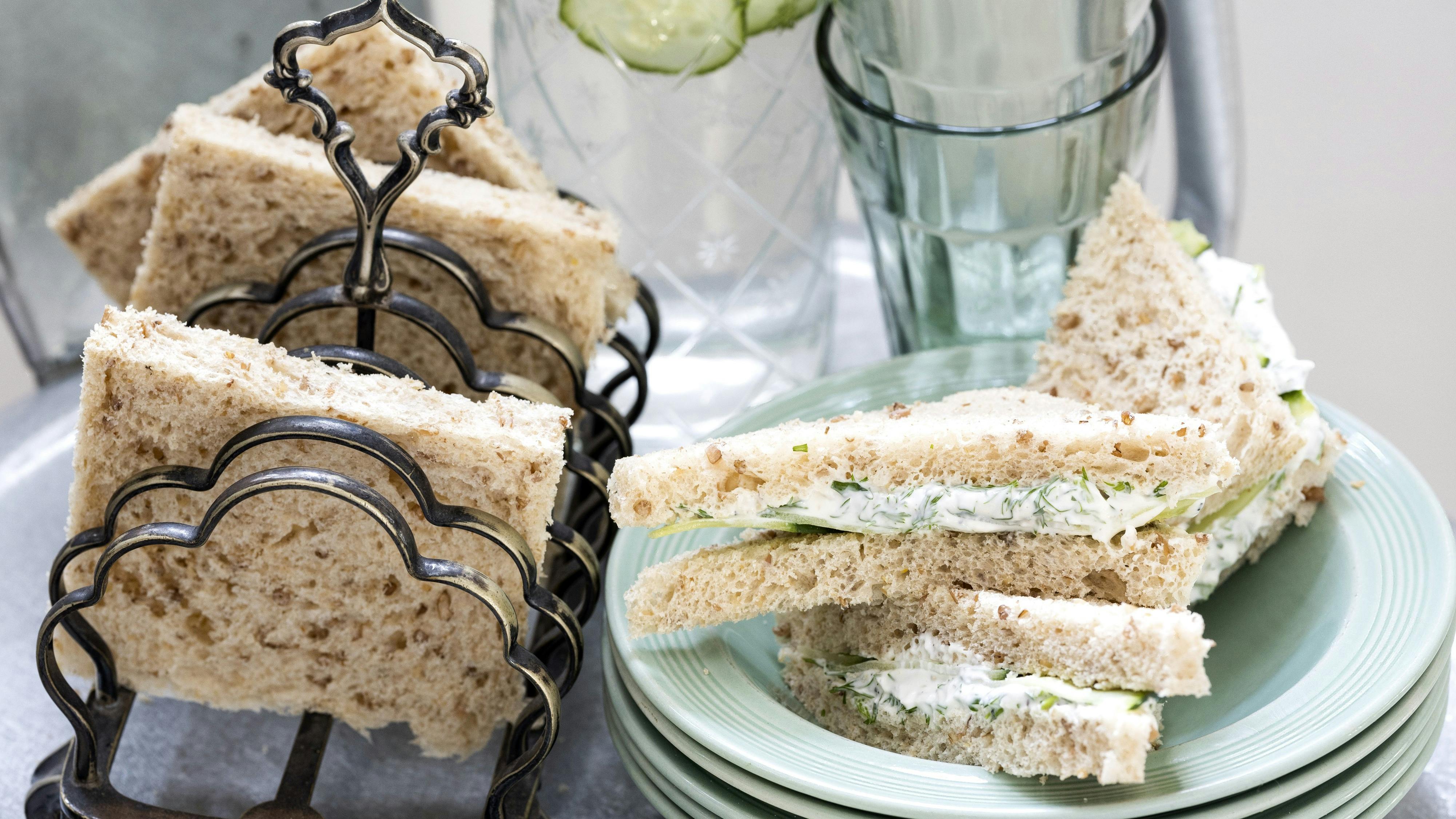 Engelske agurkesandwiches
