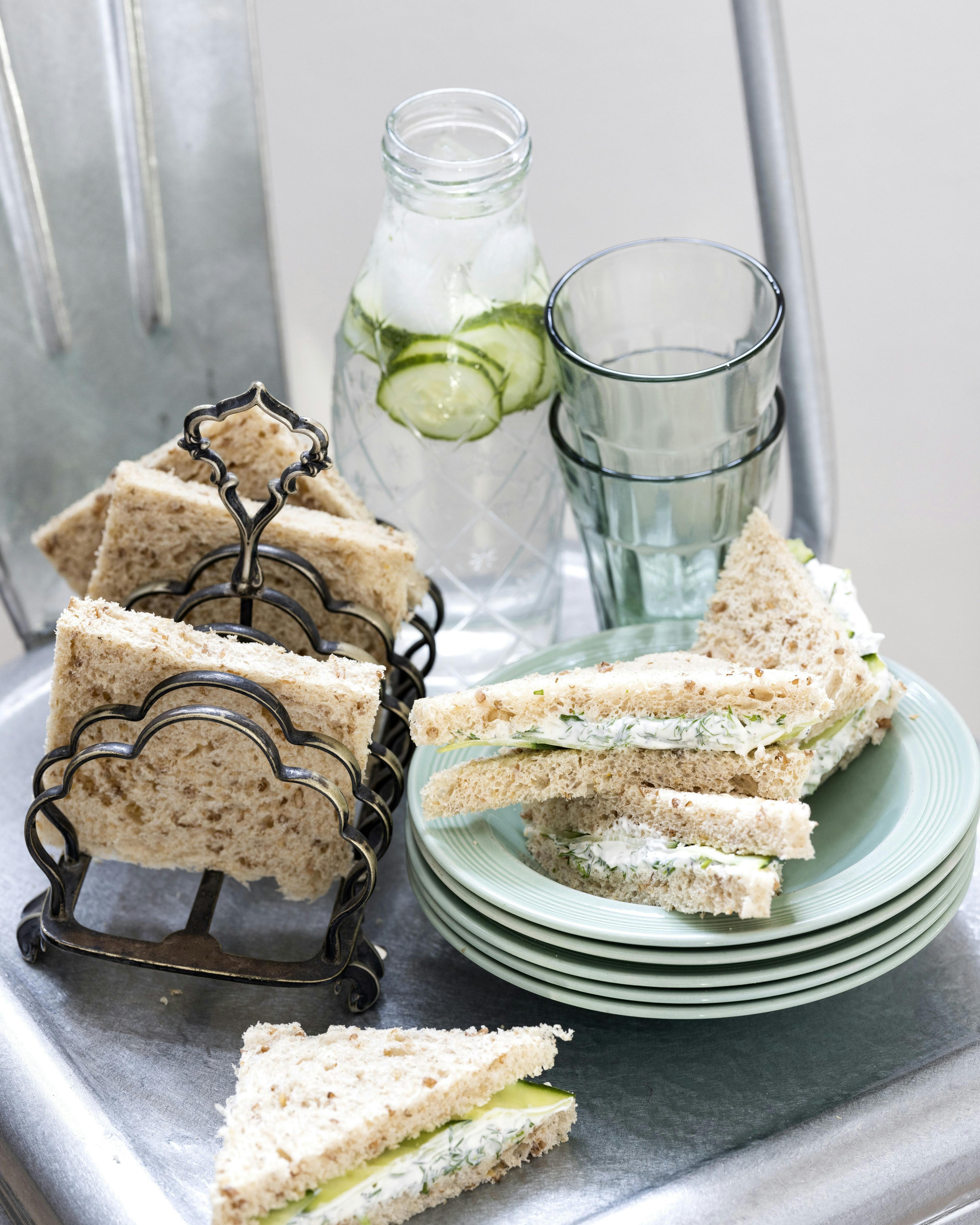 Engelske agurkesandwiches