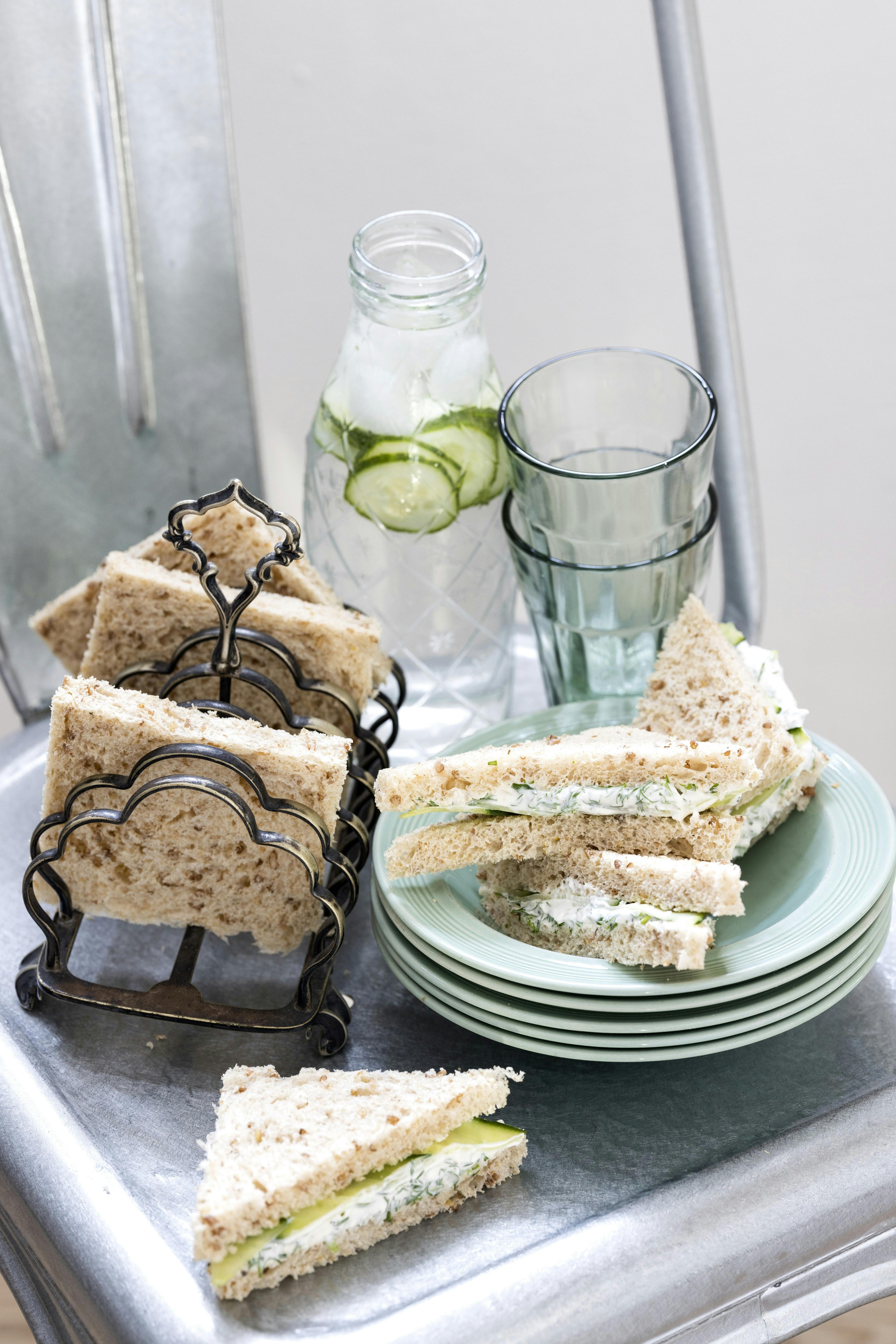 Engelske agurkesandwiches