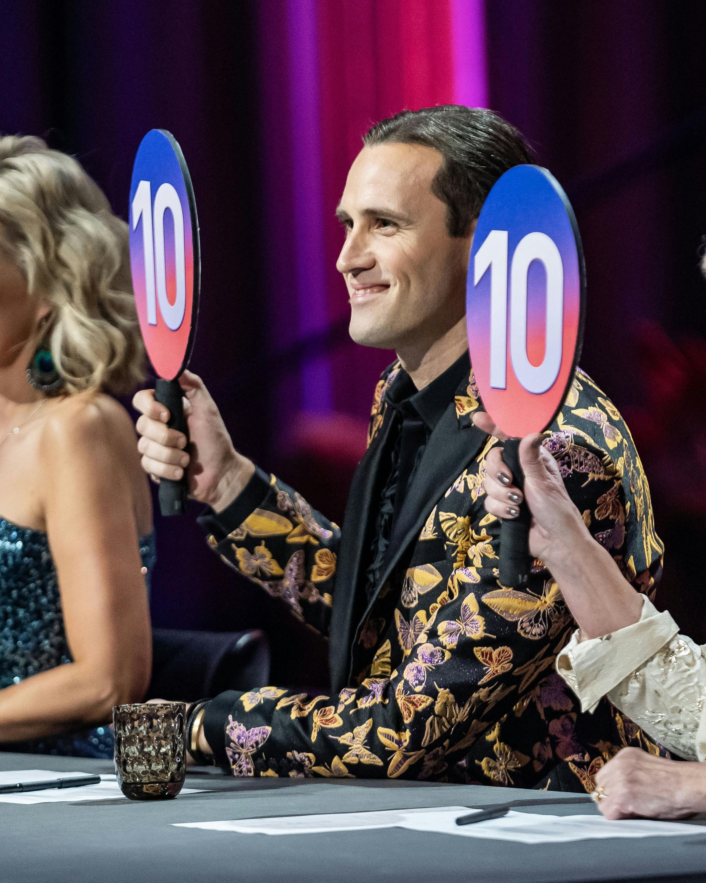 Dommerne i "Vild med dans" 2024: Marianne Eihilt, Sonny Fredie-Pedersen og Lene James Mikkelsen