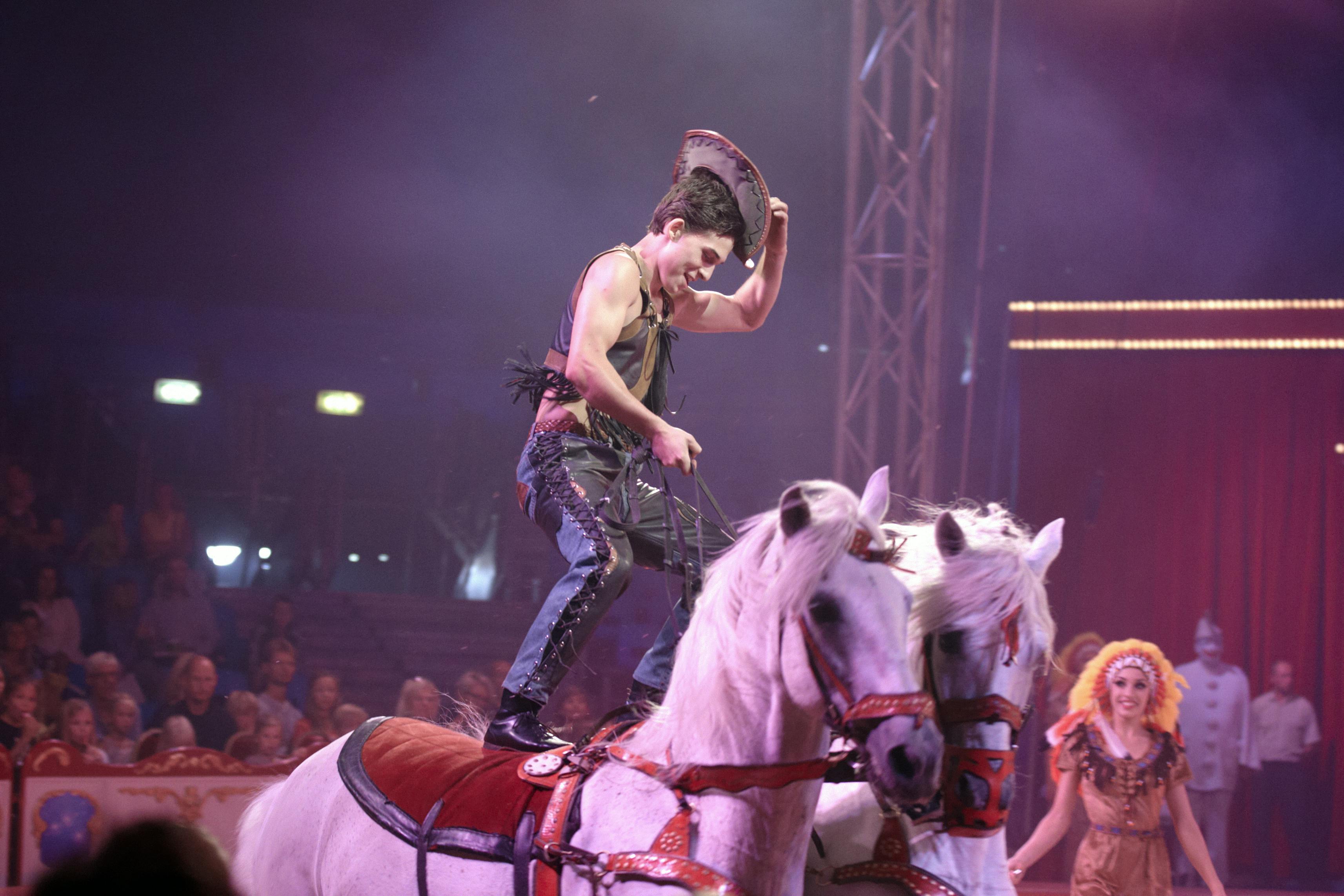 Velgørenhedsforestilling i Cirkus Arena for foreningen Familier med kræftramte børn. - 