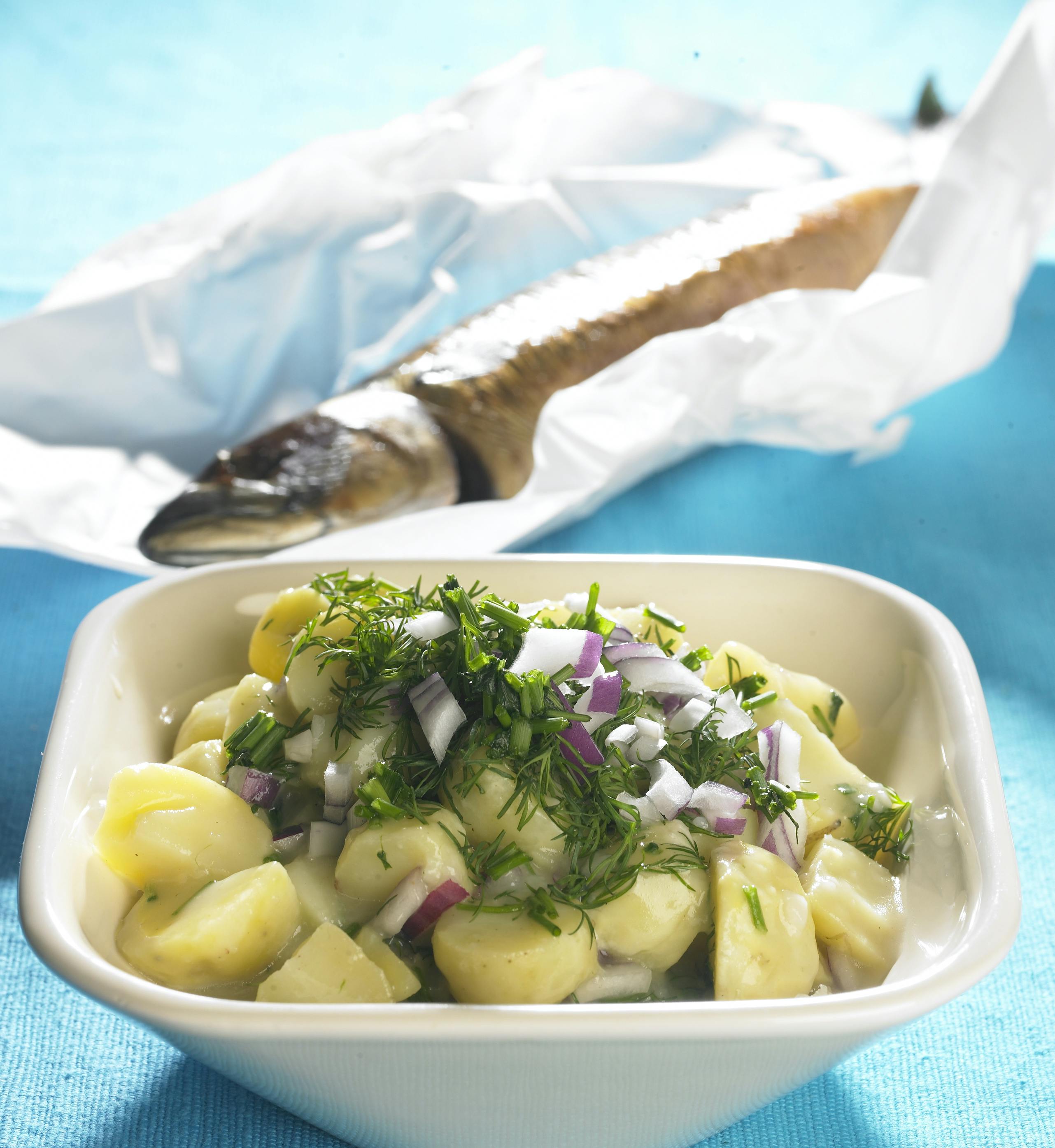 Nem og gratis opskrift: Tysk kartoffelsalat