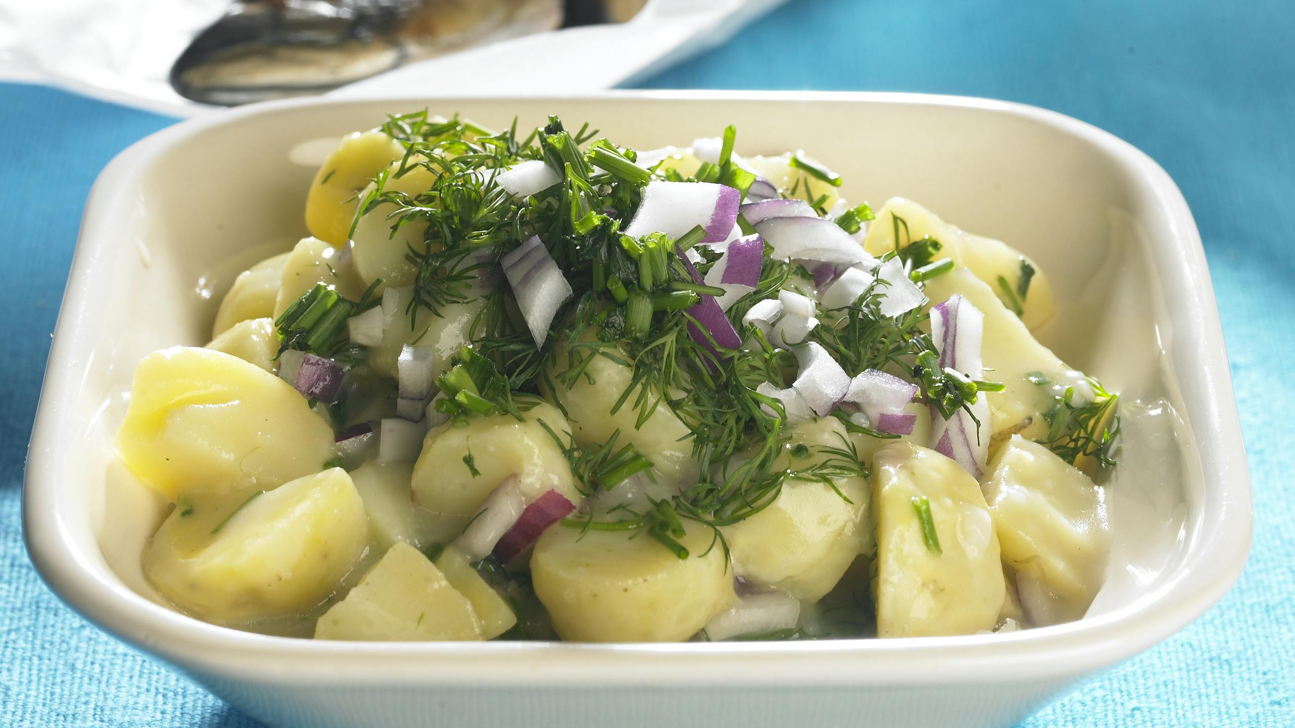 Nem og gratis opskrift: Tysk kartoffelsalat