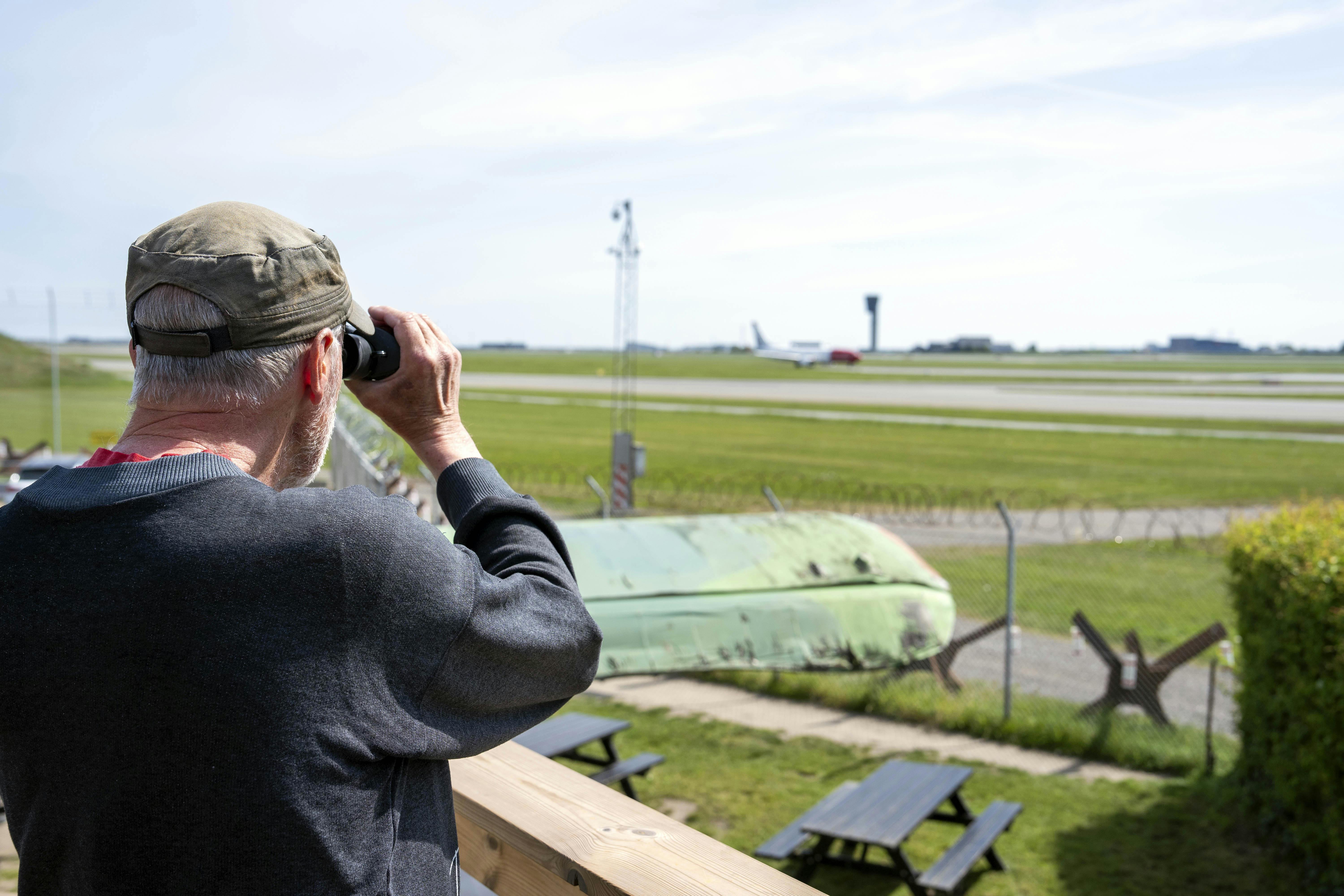 Flyspotteren Frank fotograferet på Flyvergrillen ved Kastrup Lufthavn.