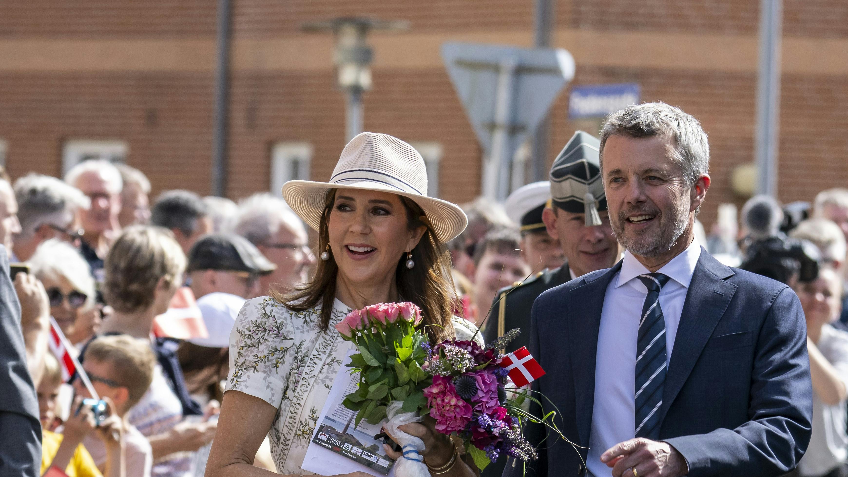Kong Frederik og Dronning Mary på Gråsten Slot