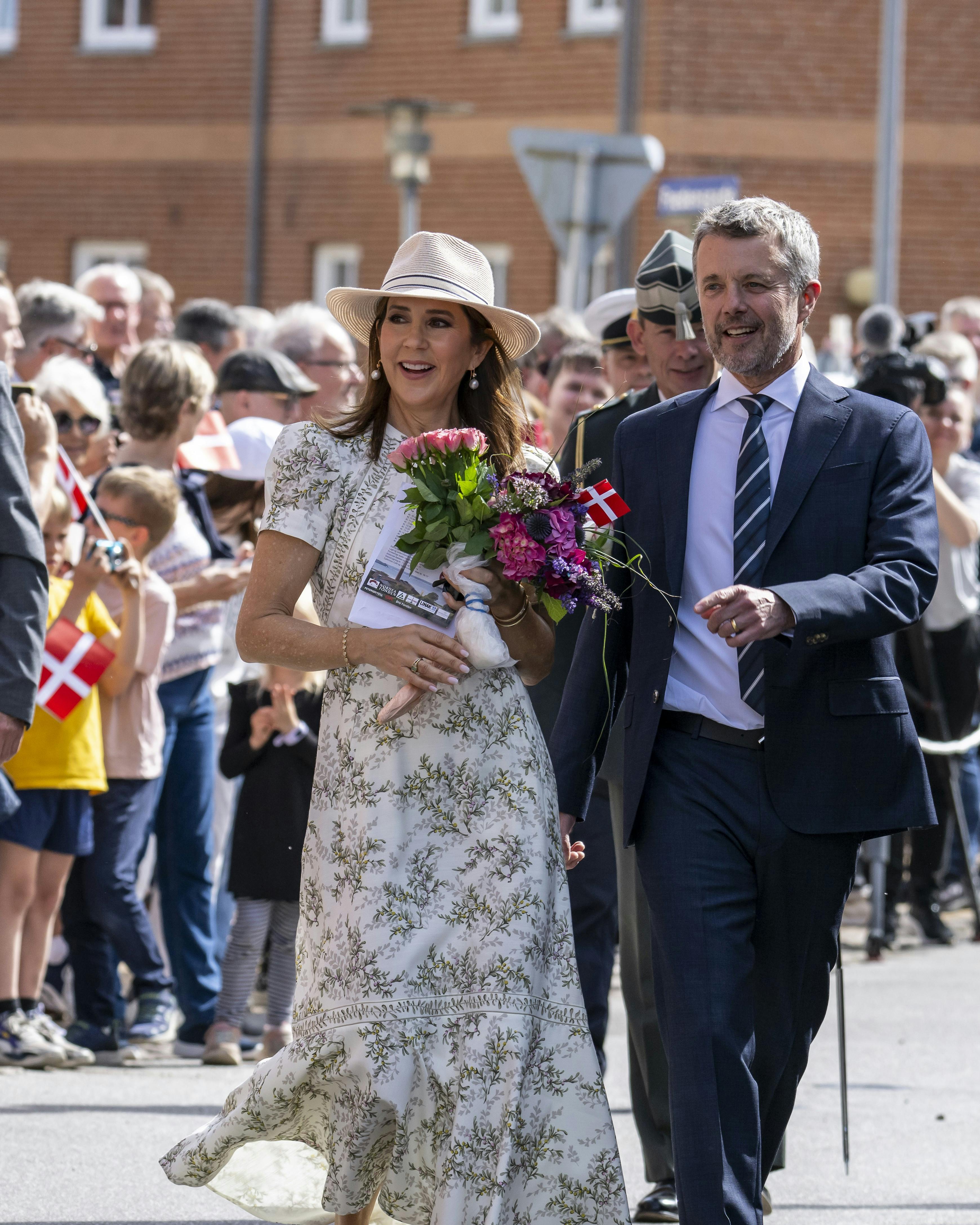 Kong Frederik og Dronning Mary på Gråsten Slot