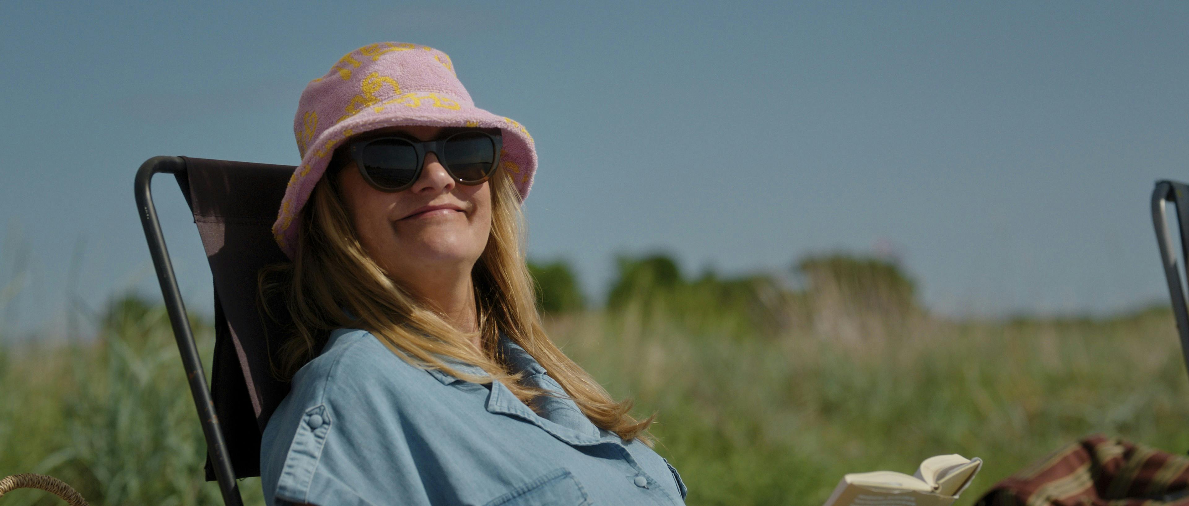 Pørni, fra Netflix-serien af samme navn, slapper af