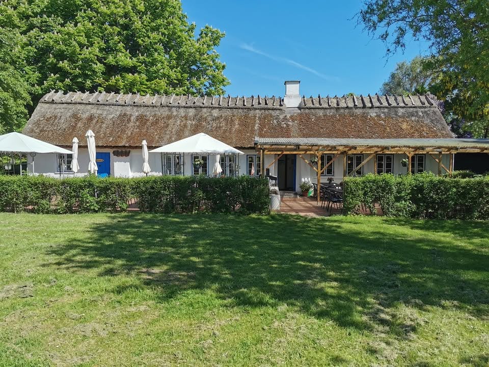 Konditorgården set fra haven