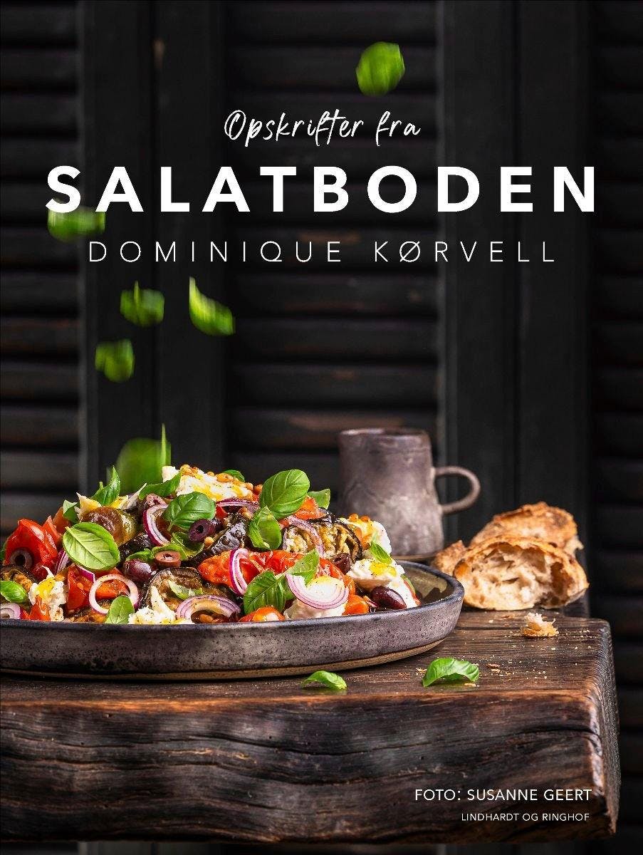 Forside af kogebogen Salatboden
