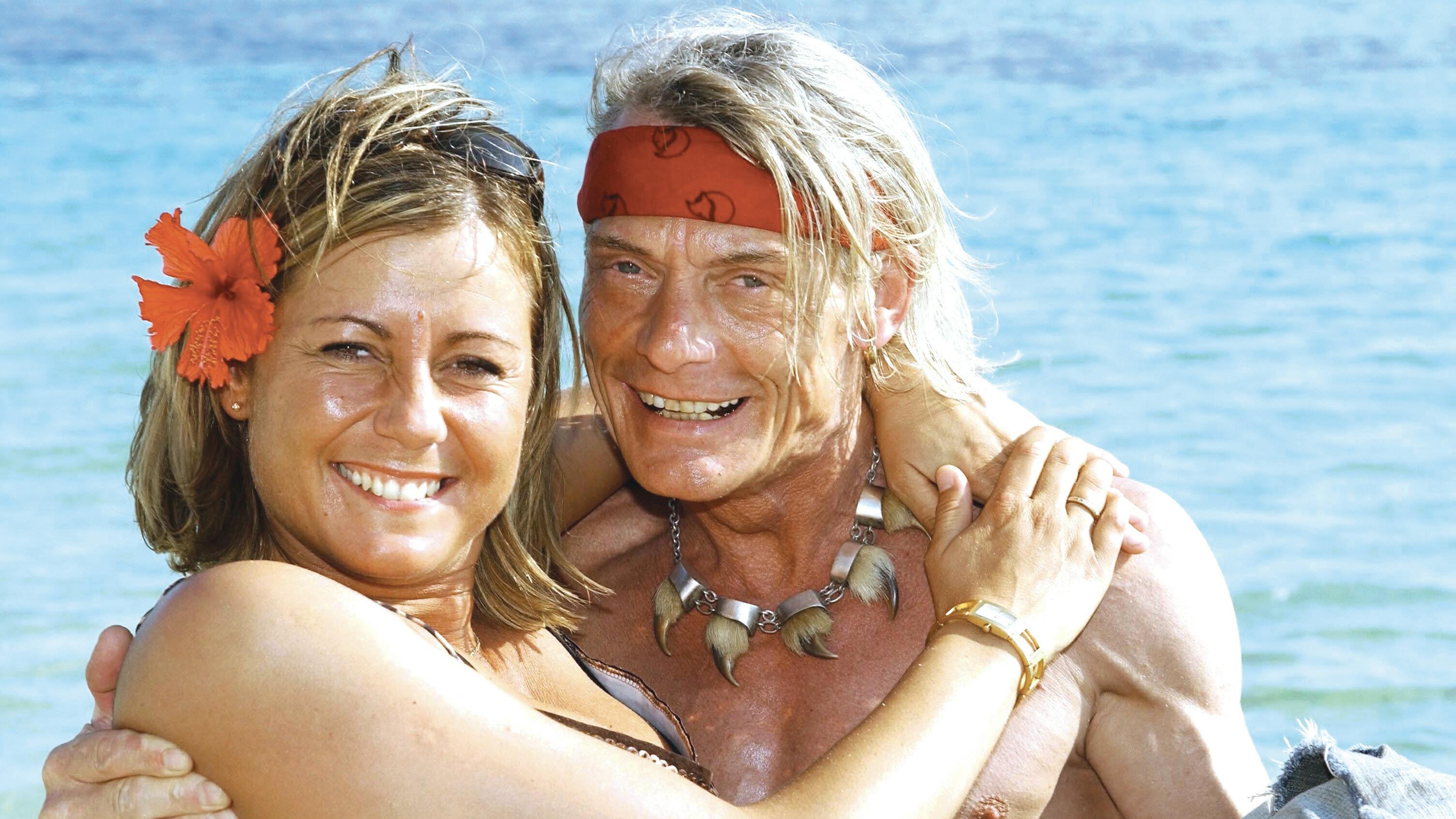 Dan og Nada under ekspeditionen i 2002