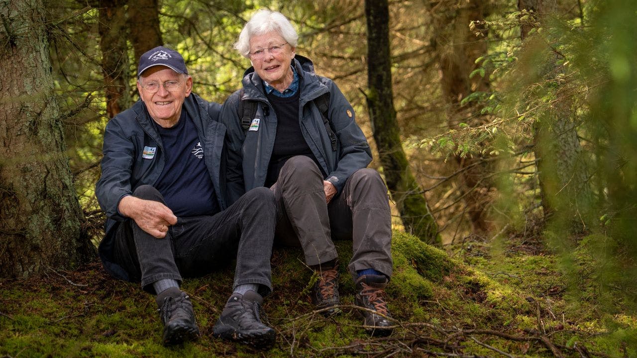 Som stivogtere i Nationalpark Thy har ægteparret Jens og Else Roesgaard ansvar for en vandresti, som de skal gå mindst én gang om måneden i sommerhalvåret.