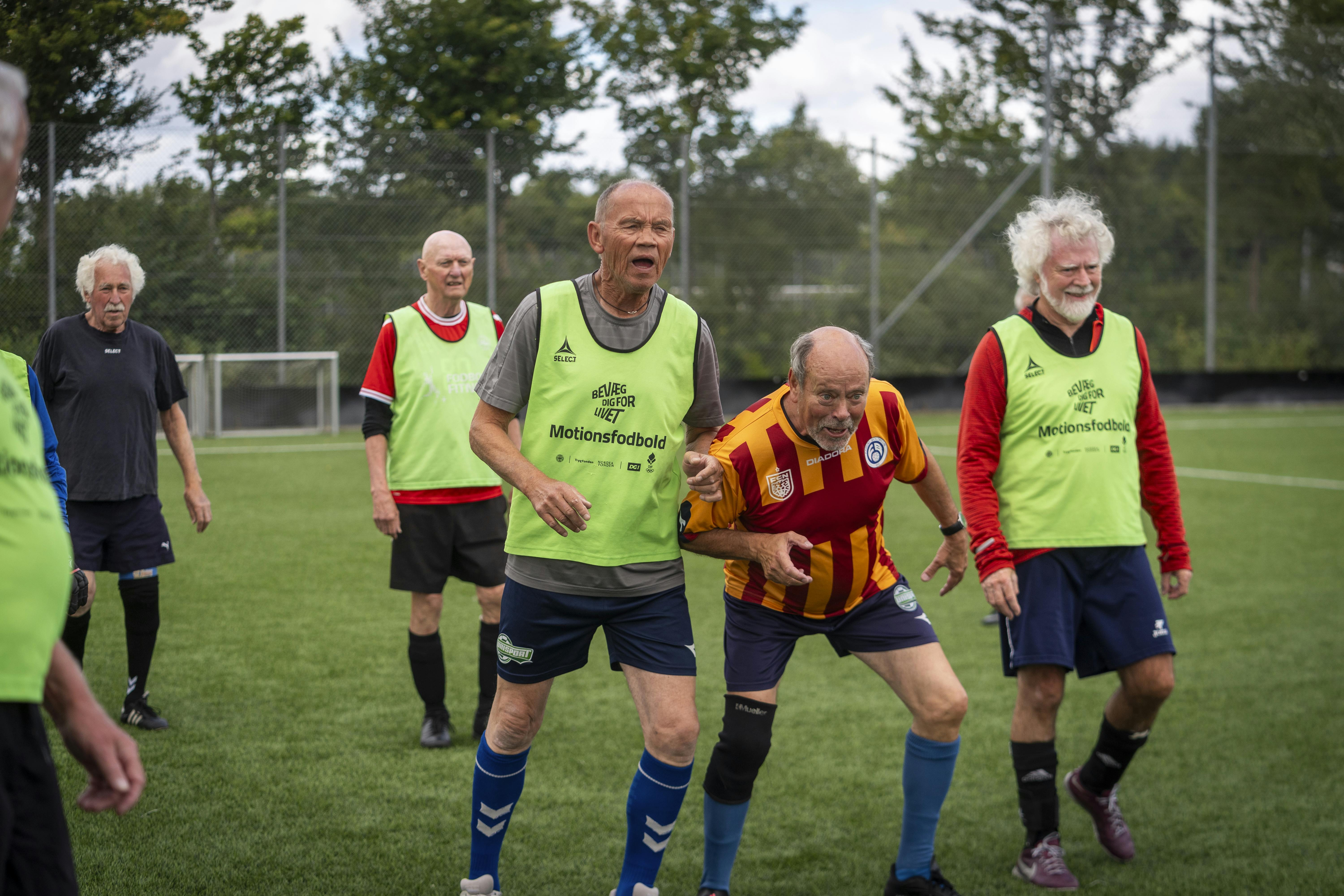 Fodboldspillere end hjørnespark