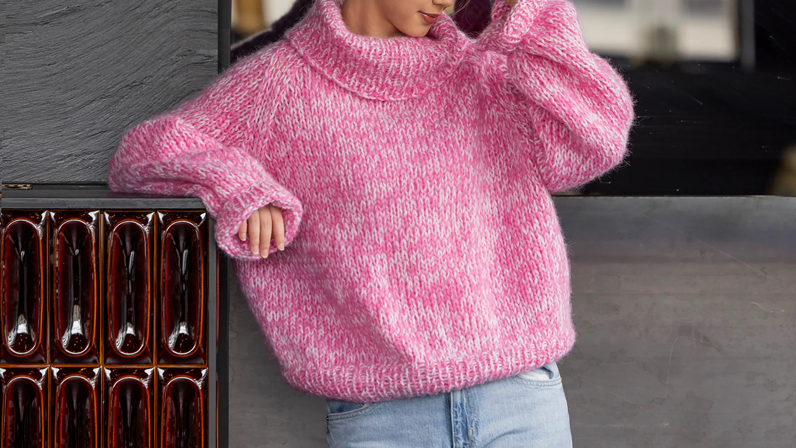 Opskrift på strik med rullekrave | Familie Journal