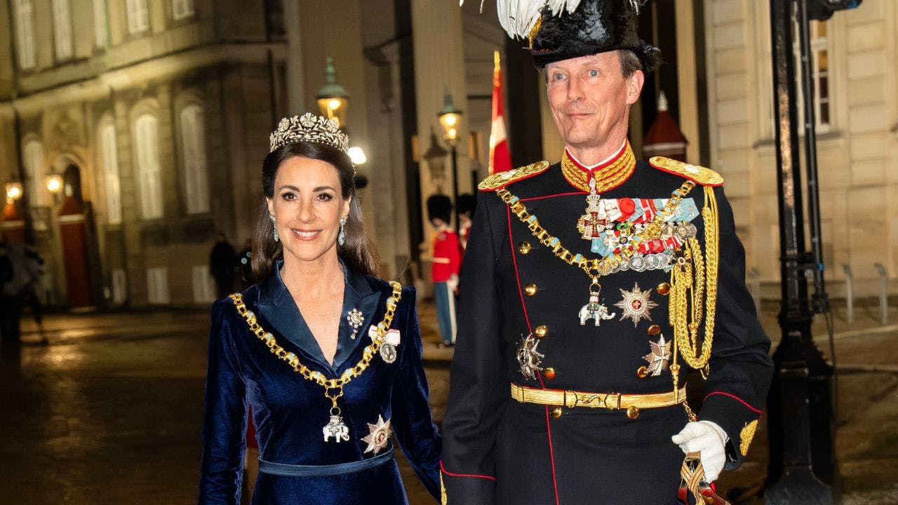 Prinsesse Marie og Prins Joachim til nytårskur
