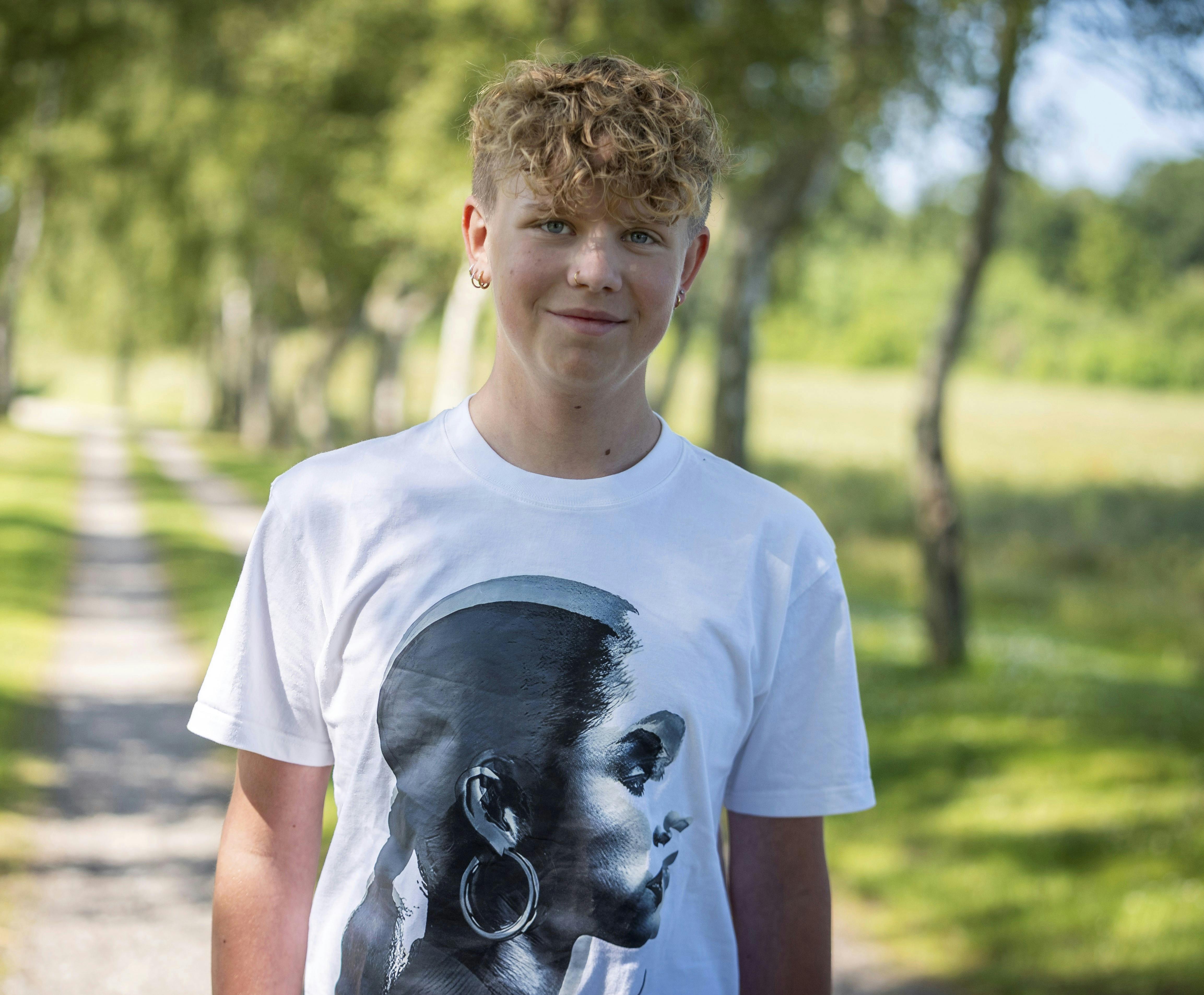 Billede Jeppe Gammelby, der er dragqueen