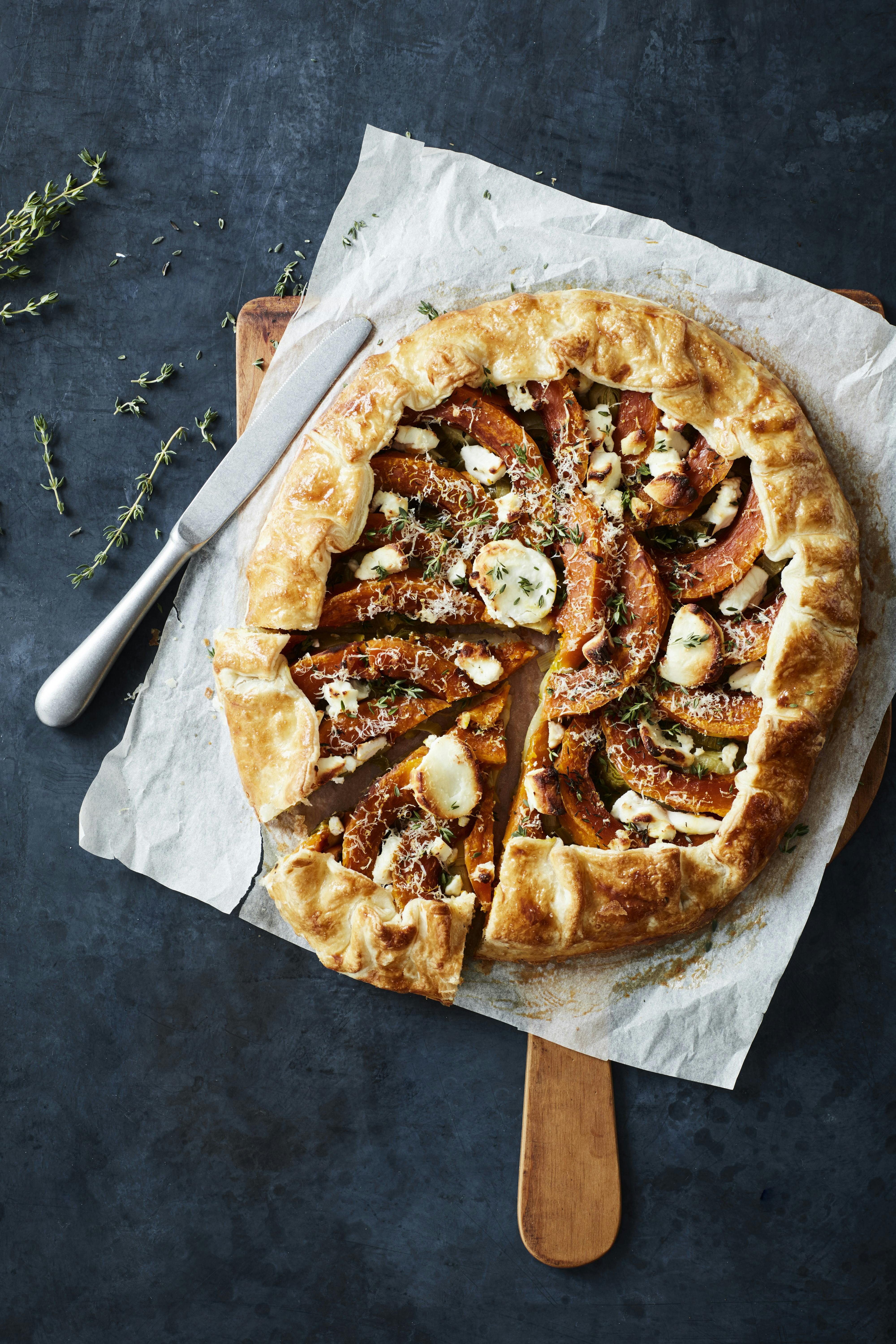 Græskar galette