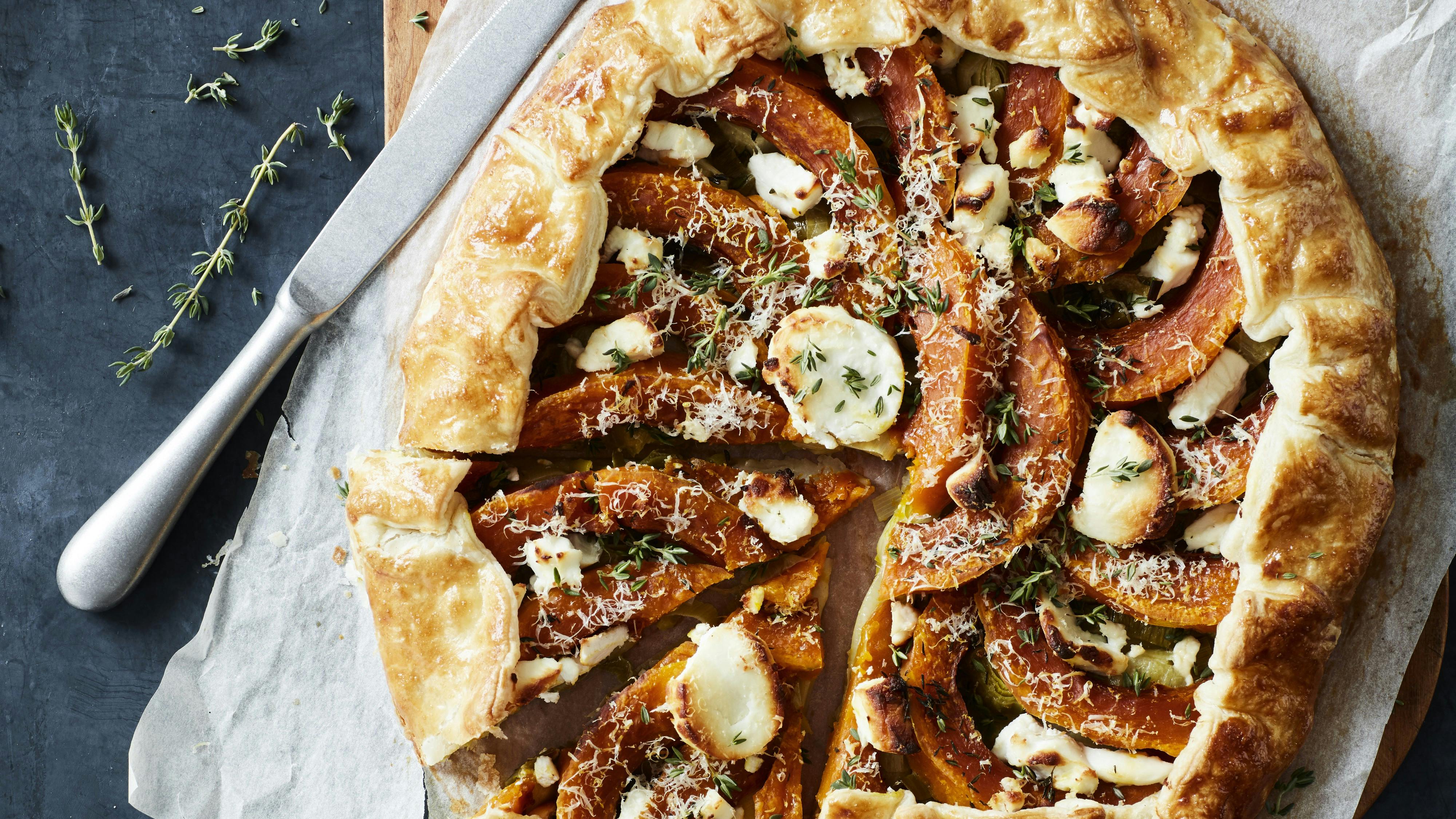 Græskar galette