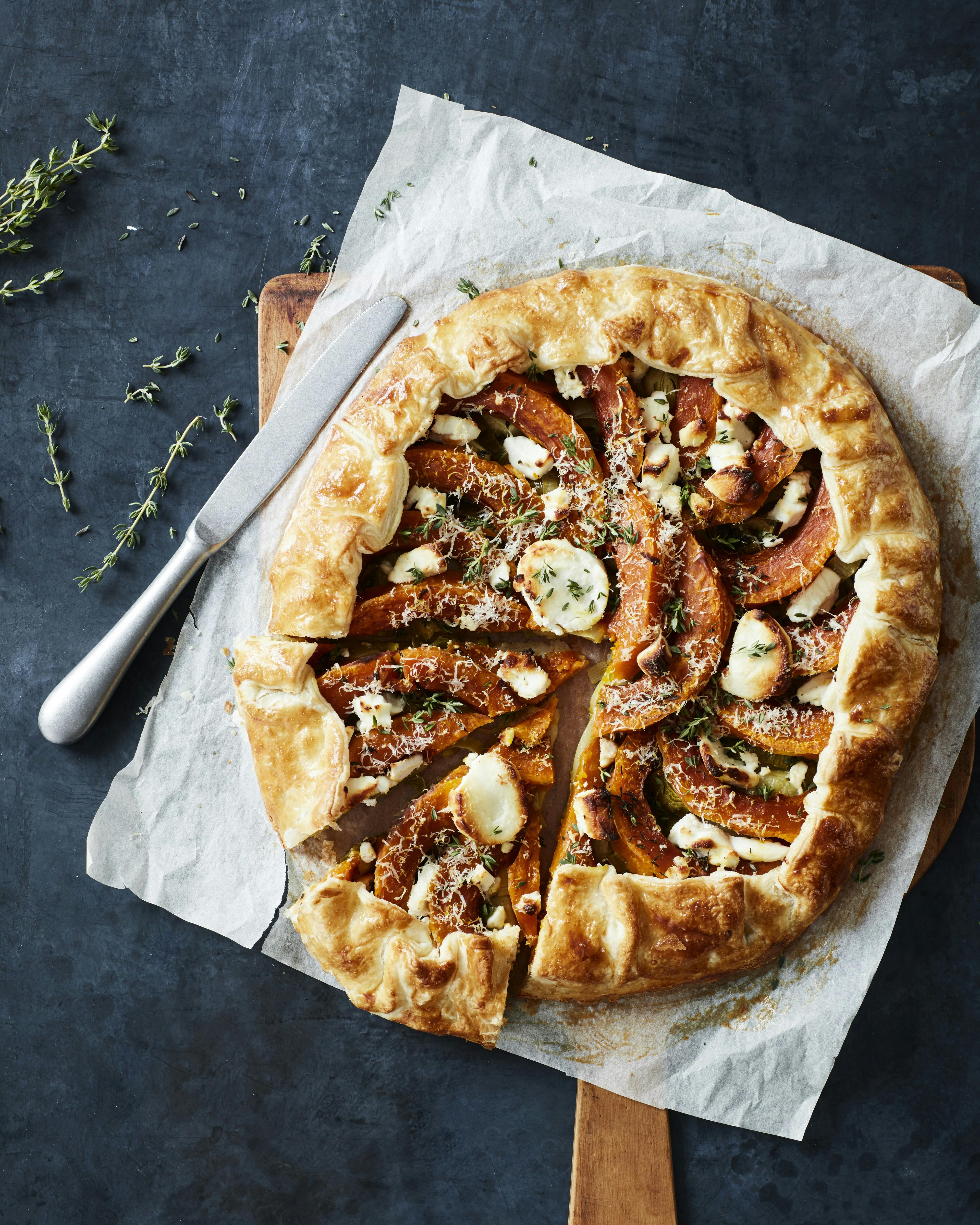 Græskar galette
