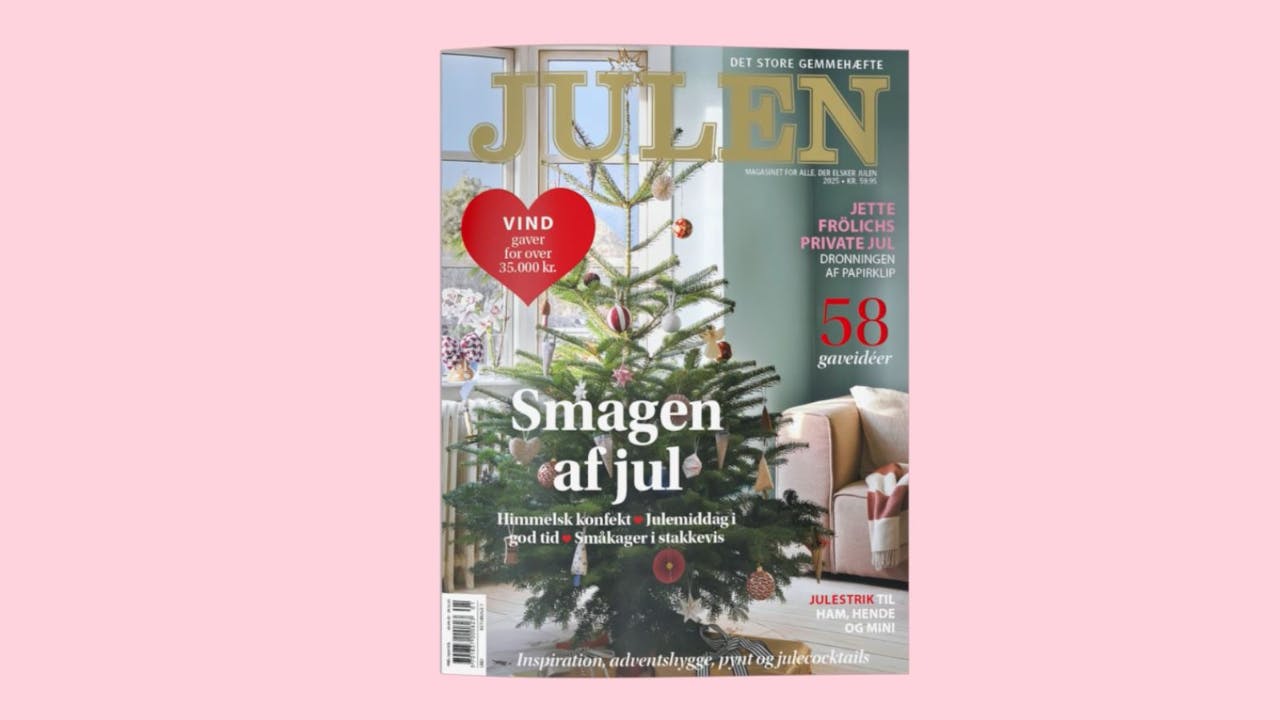 Forsiden af JULEN - Det store gemmehæfte 2025