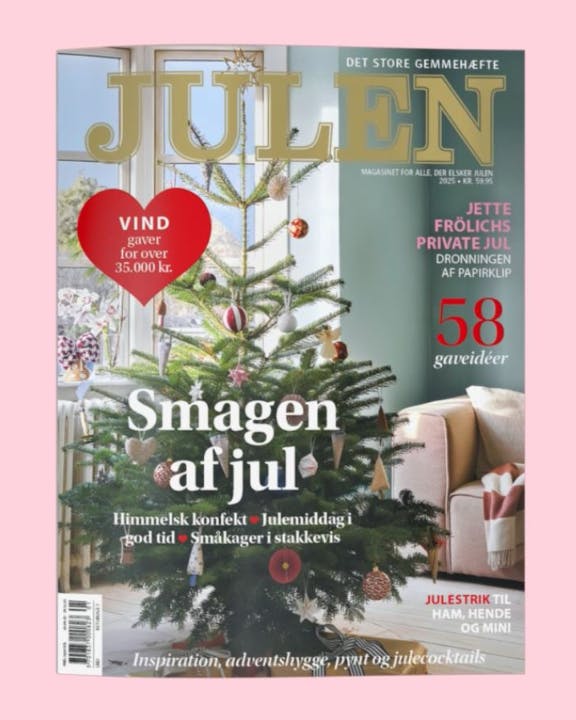 Forsiden af JULEN - Det store gemmehæfte 2025