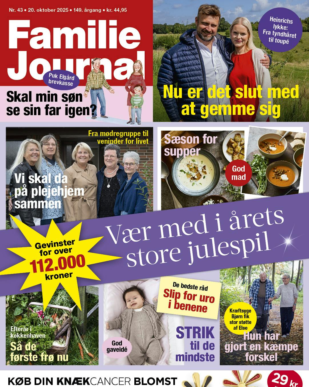 Familie Journal forside uge 43 2025