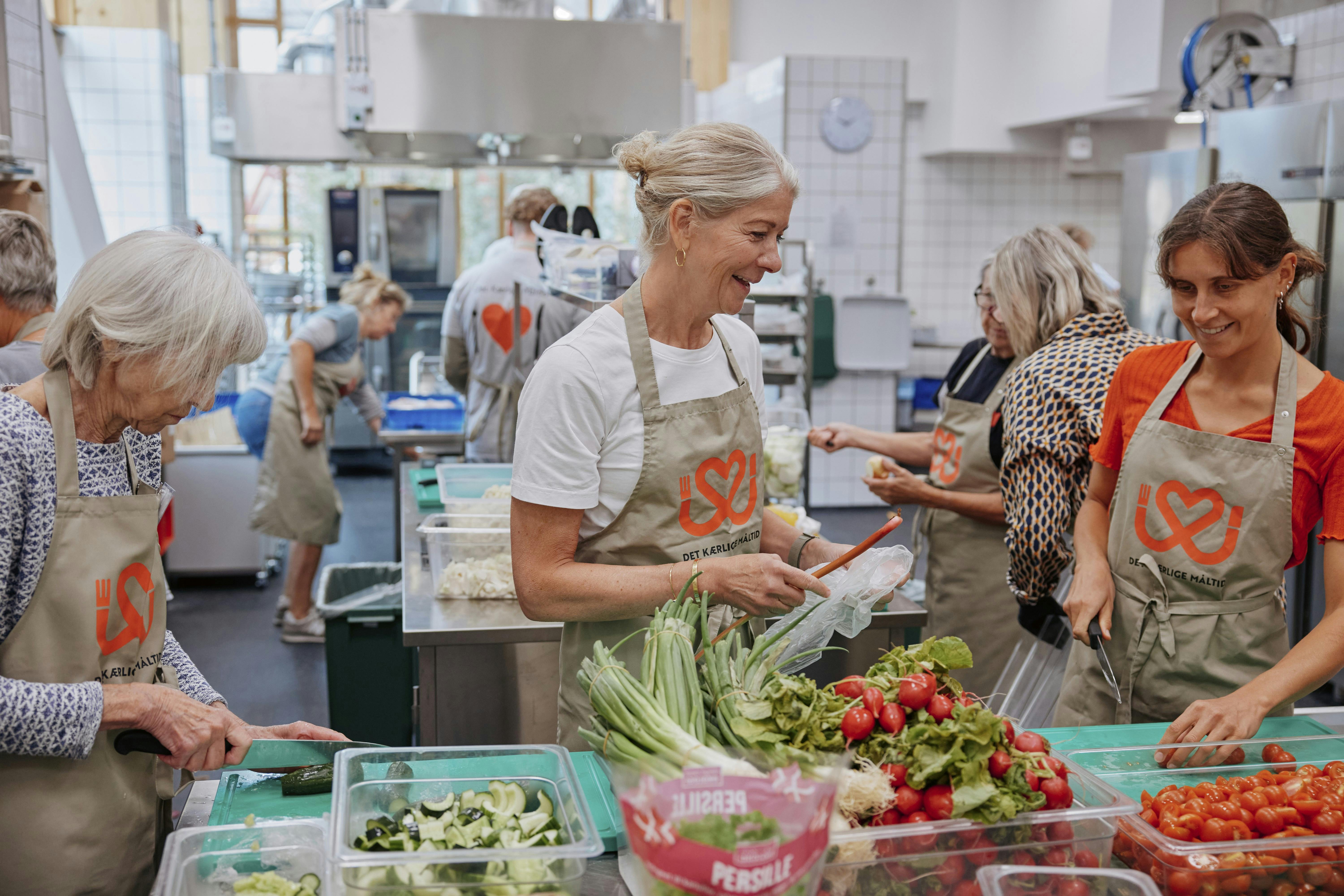 "Det Kærlige Måltid" laver mad til sygdomsramte familier.