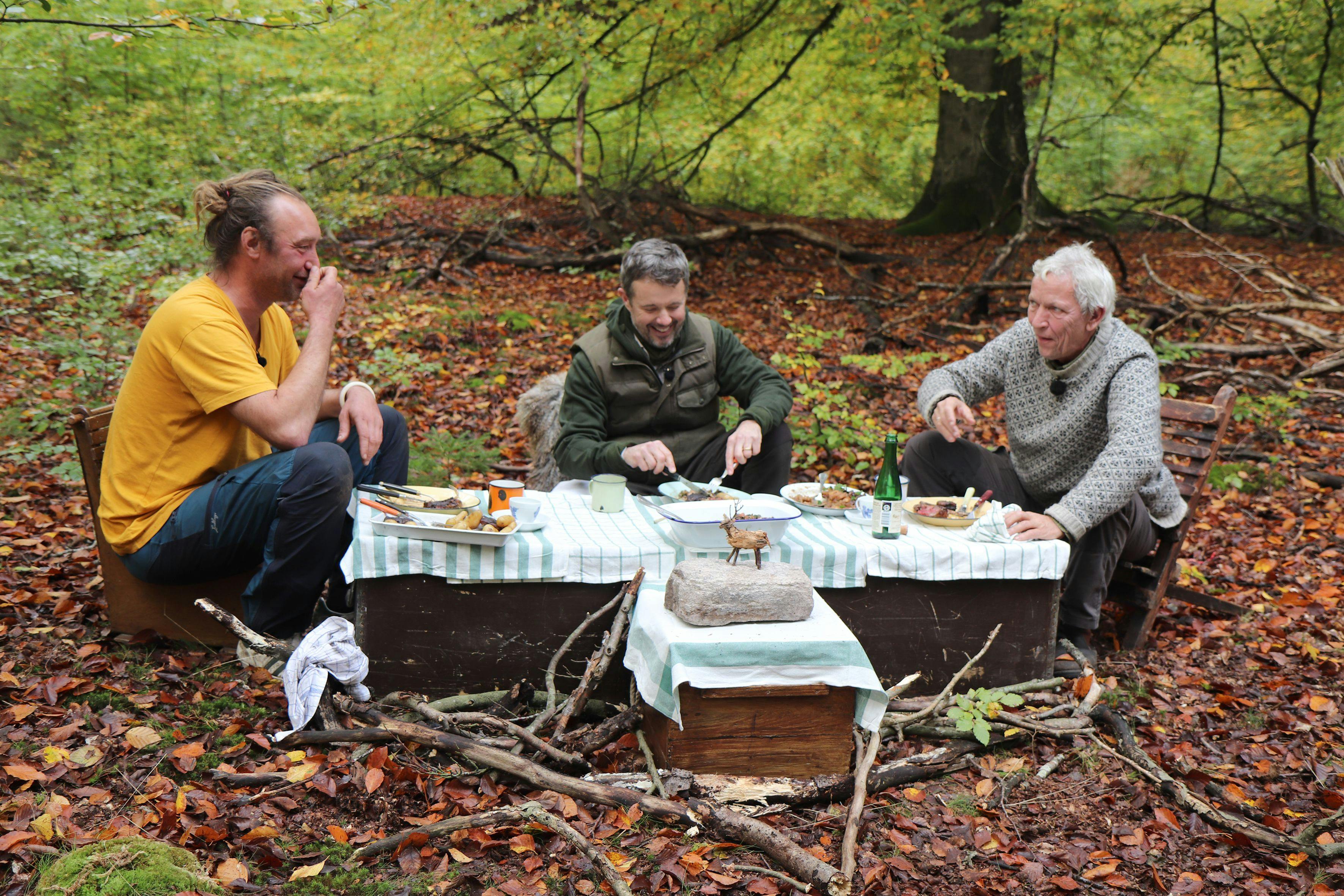 Jørgen, Nikolaj og Kronprins Frederik