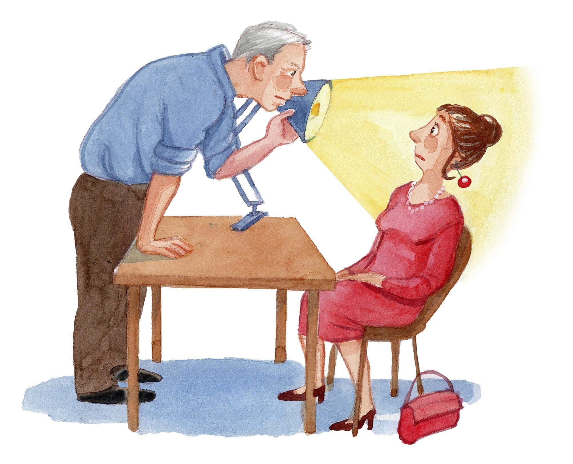 Hvad har du lavet, hvem har du talt med ...?