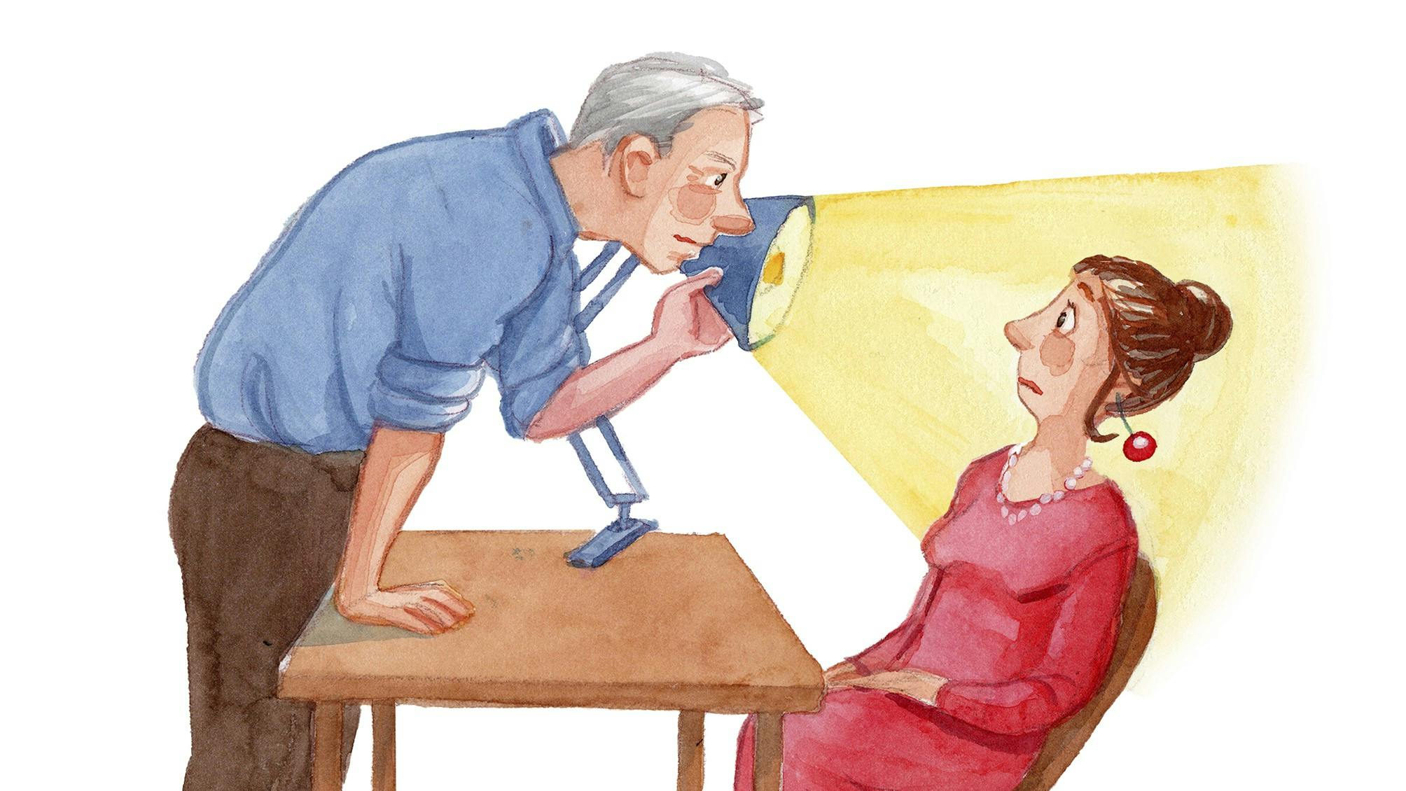 Hvad har du lavet, hvem har du talt med ...?