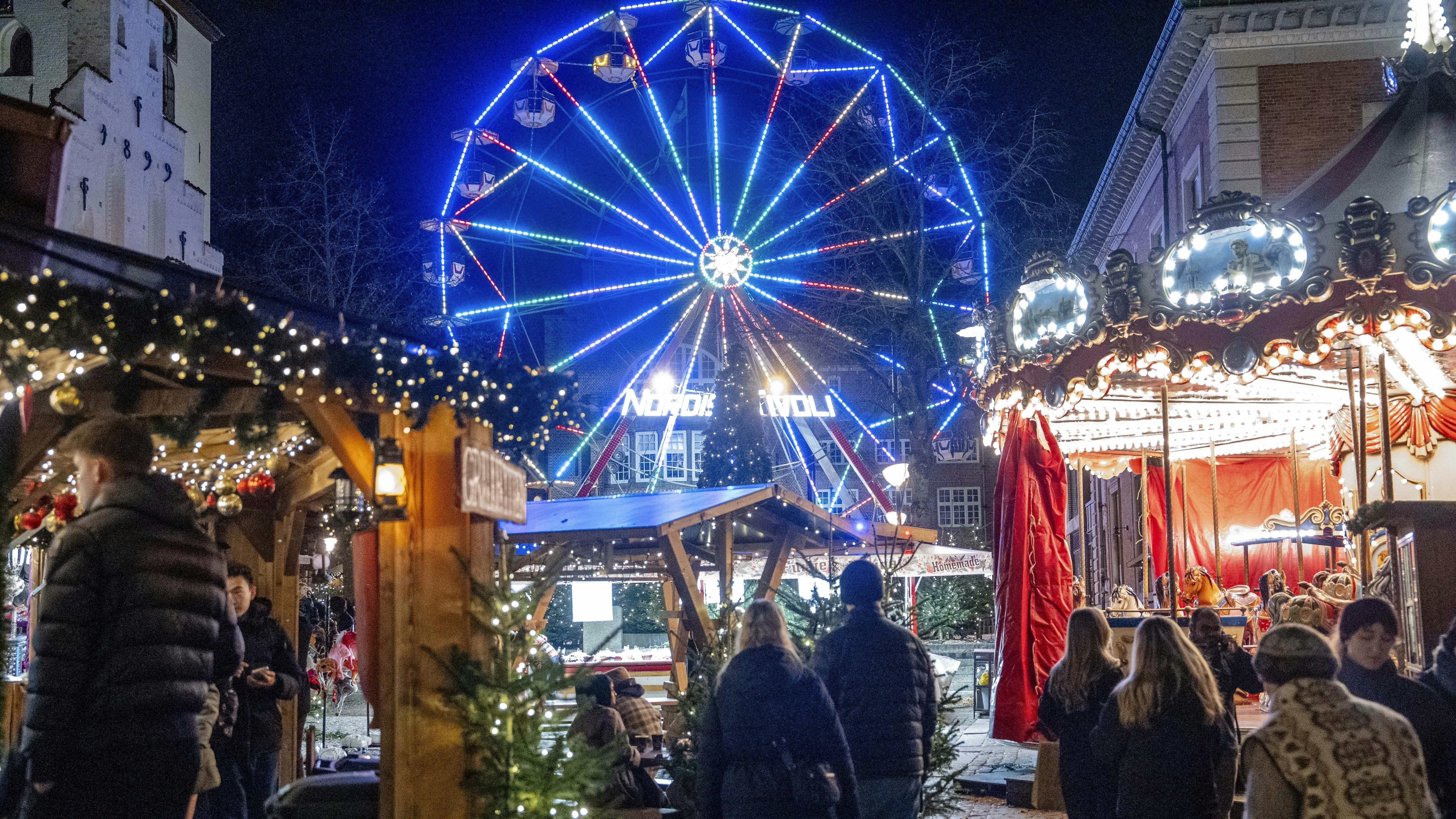 Julemarked i Aalborg.