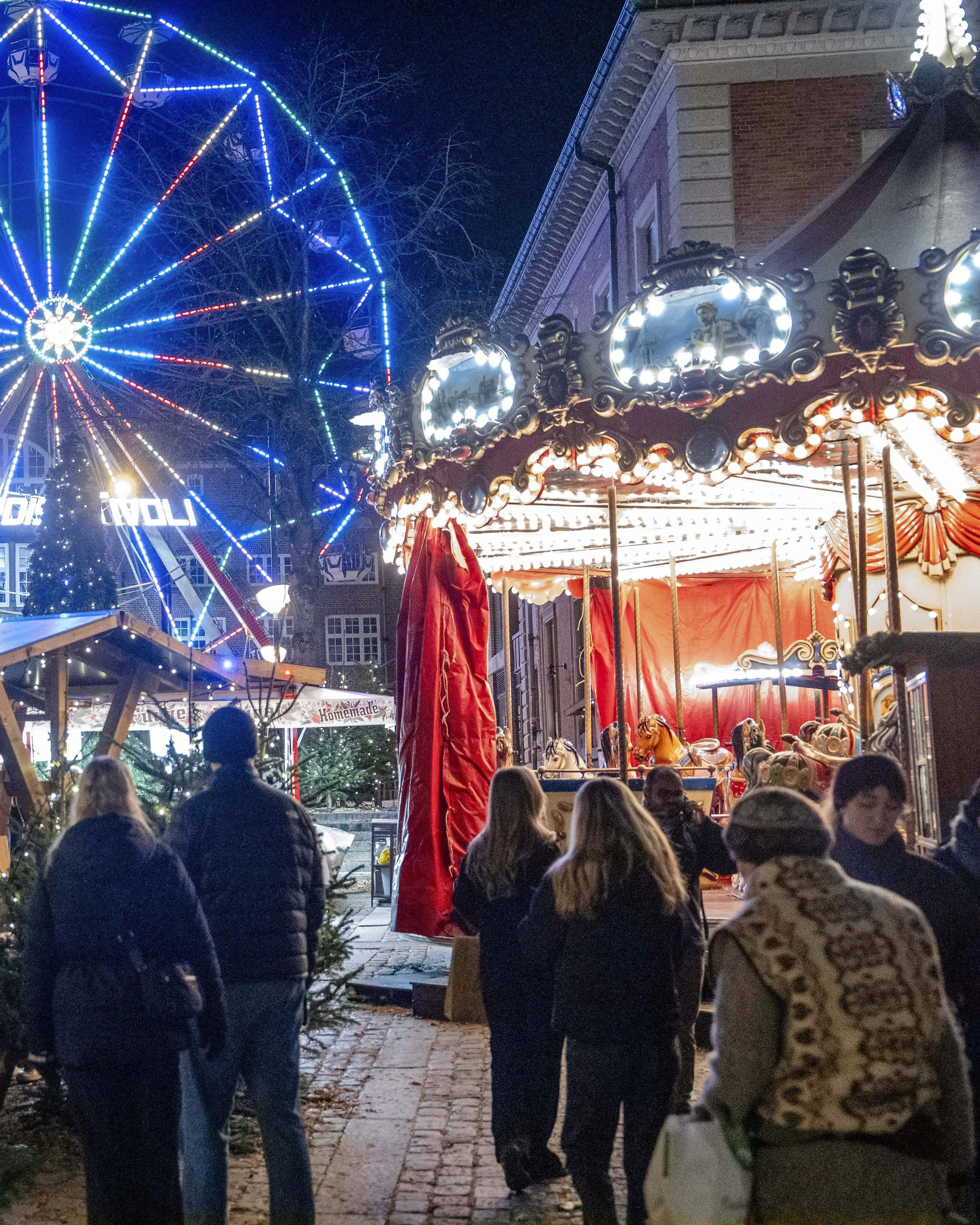 Julemarked i Aalborg.