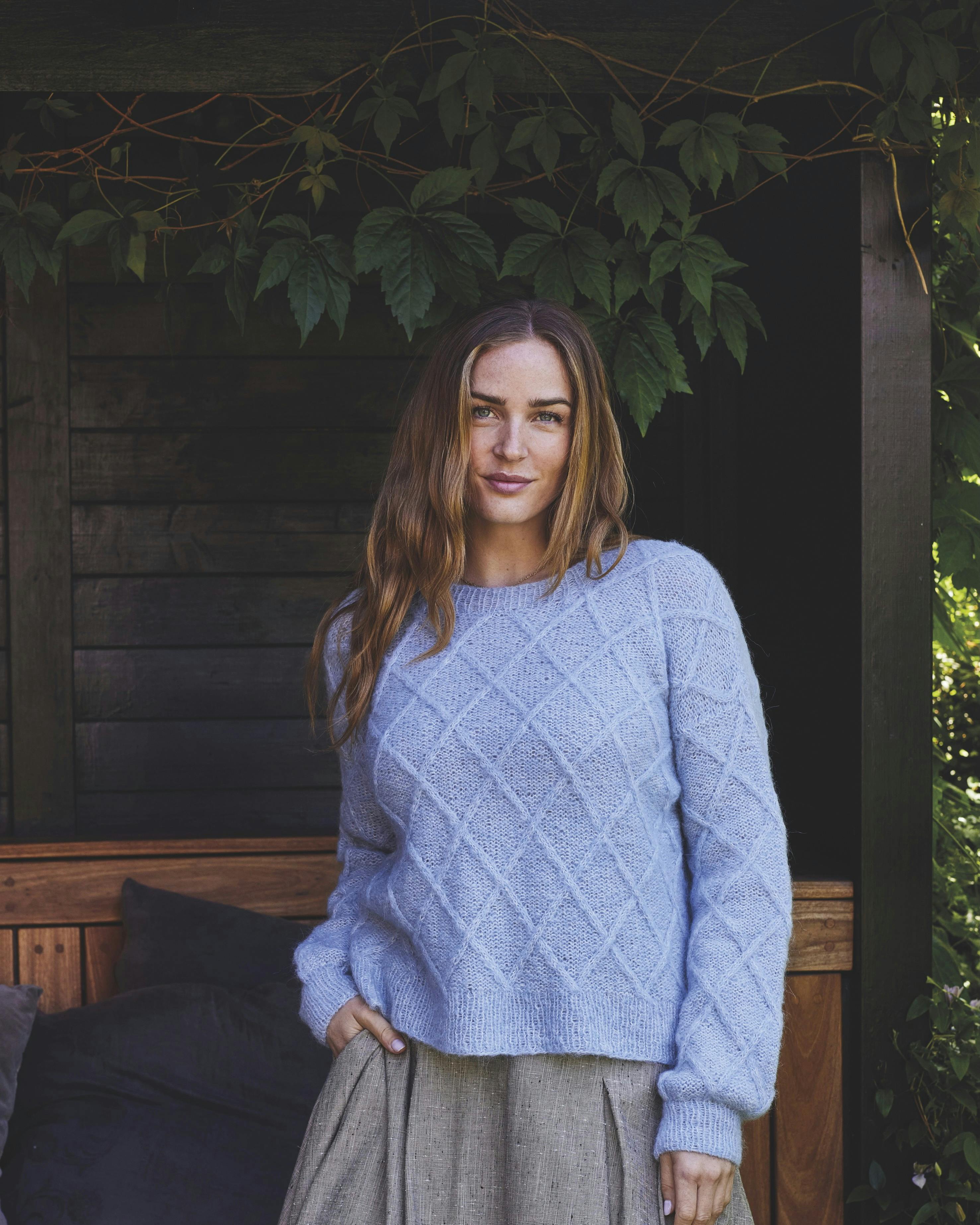 Strik med snoninger fra Permin.