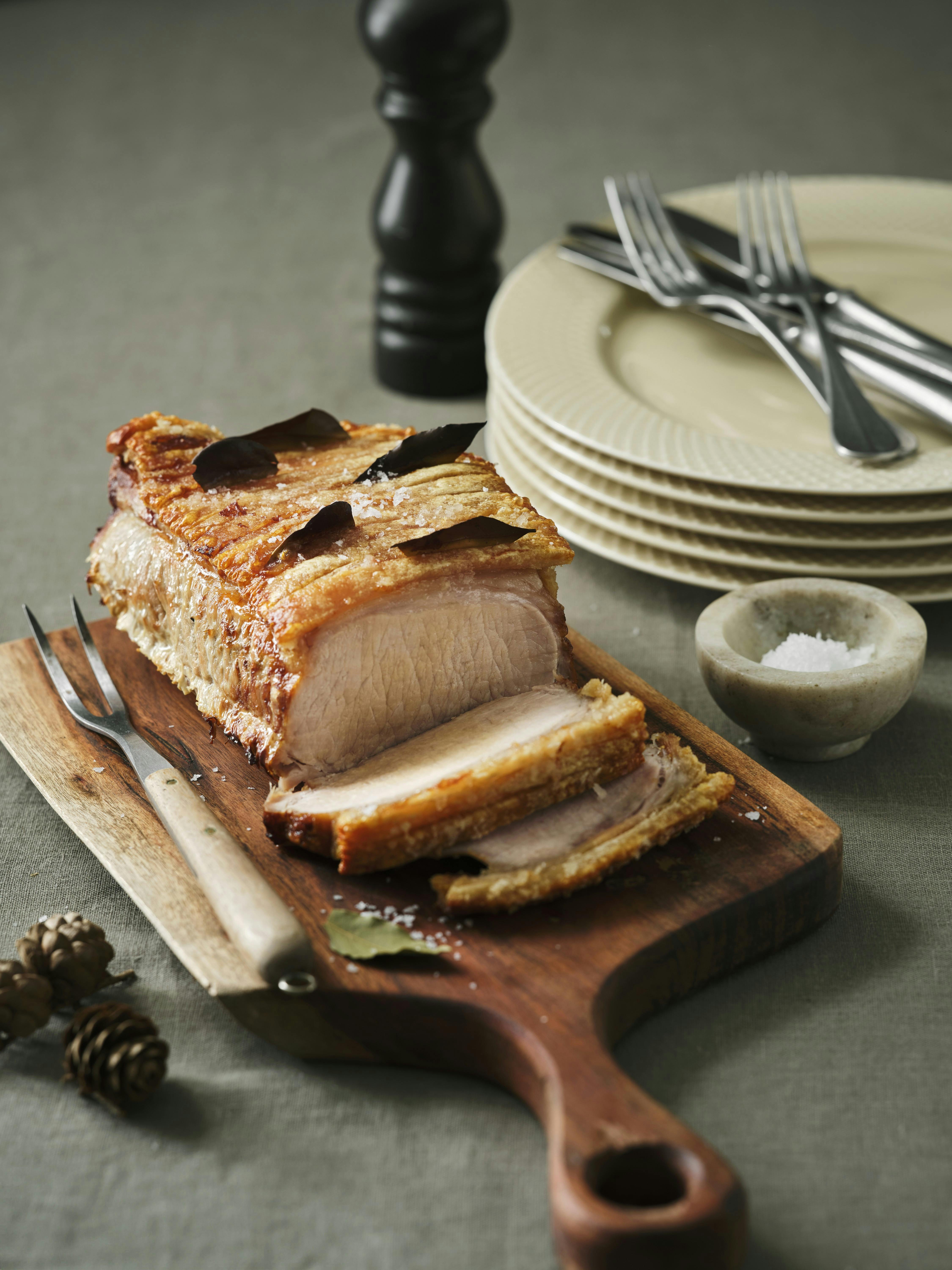 Langtidsstegt svinekam