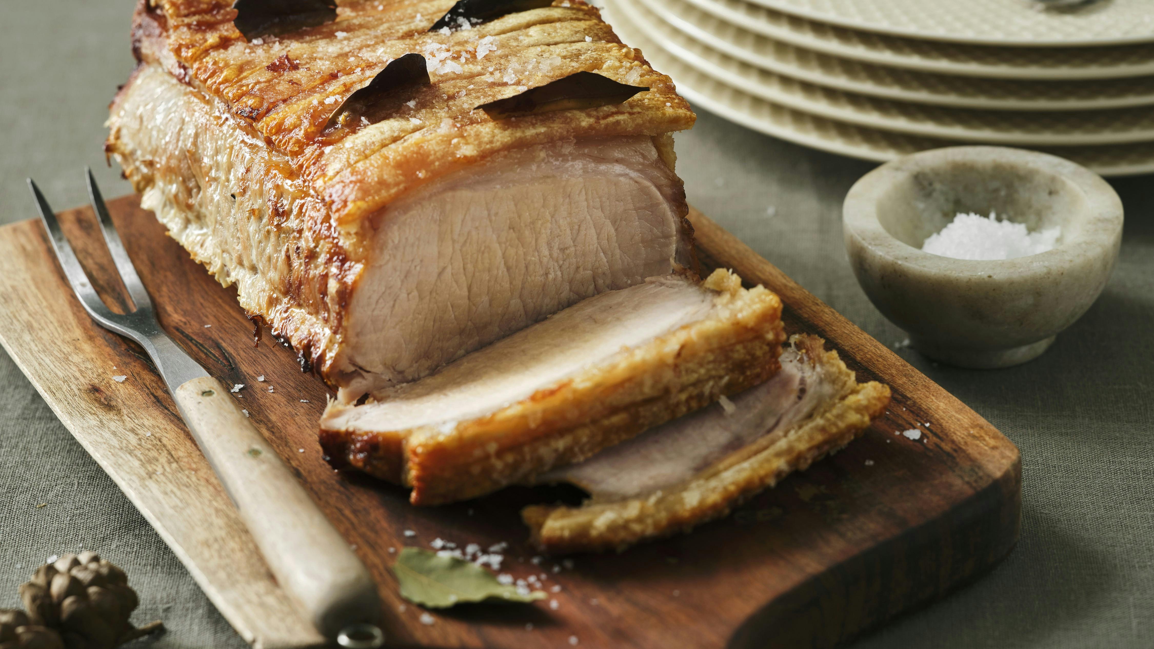 Langtidsstegt svinekam