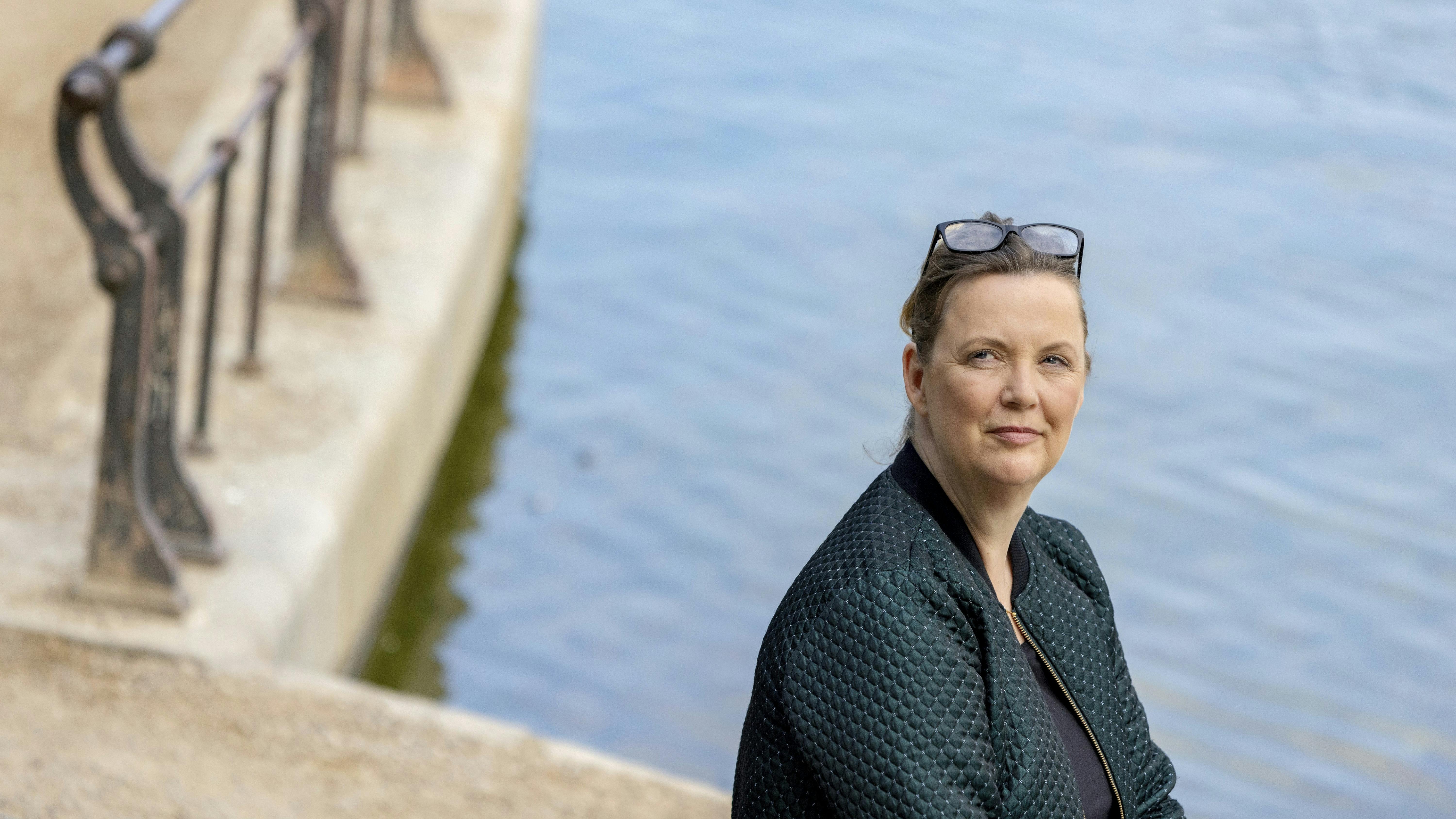 Katrine Marie Guldager, forfatter. Pressefoto fra forlaget Gyldendal.