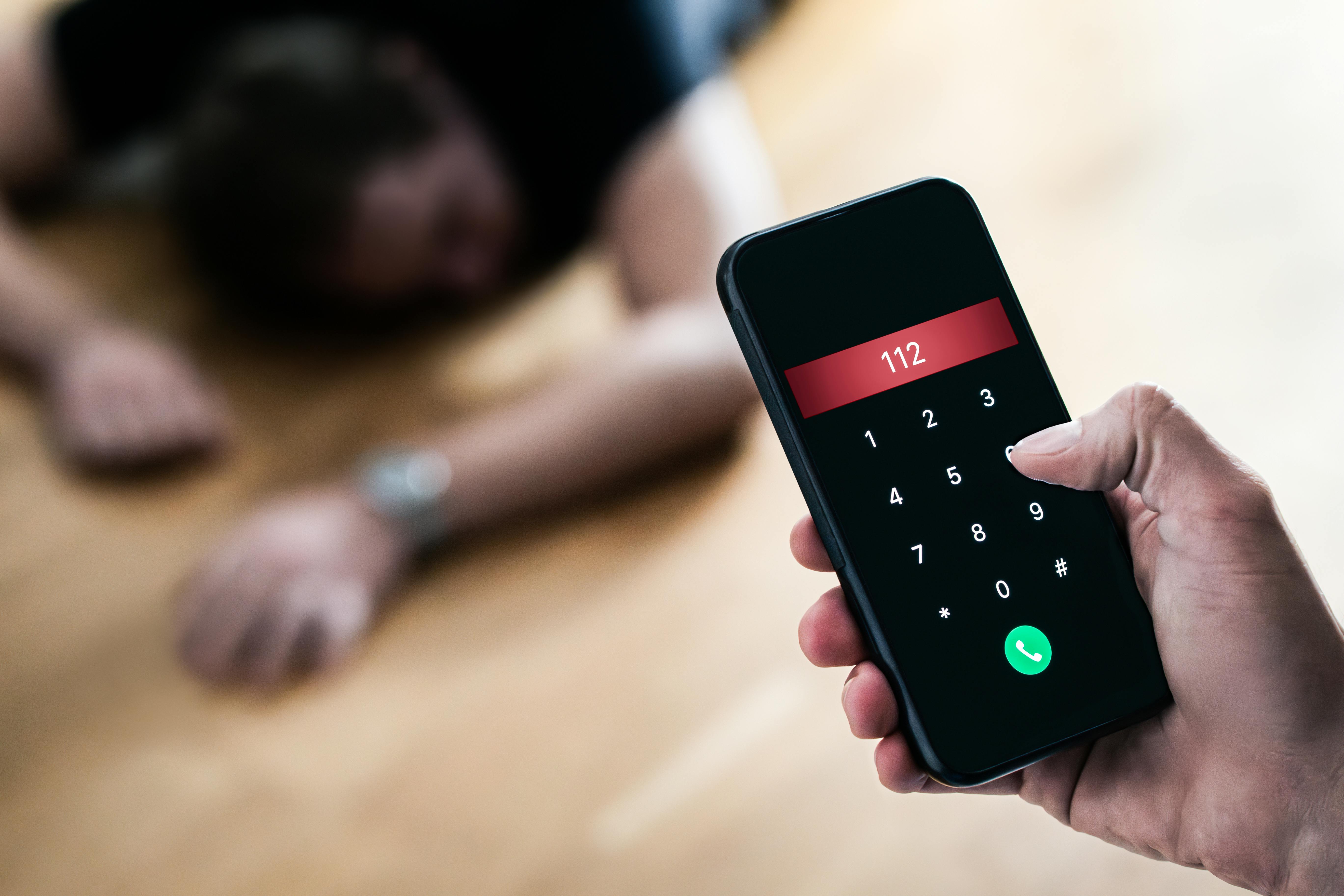 Opkald til alarmcentralen 