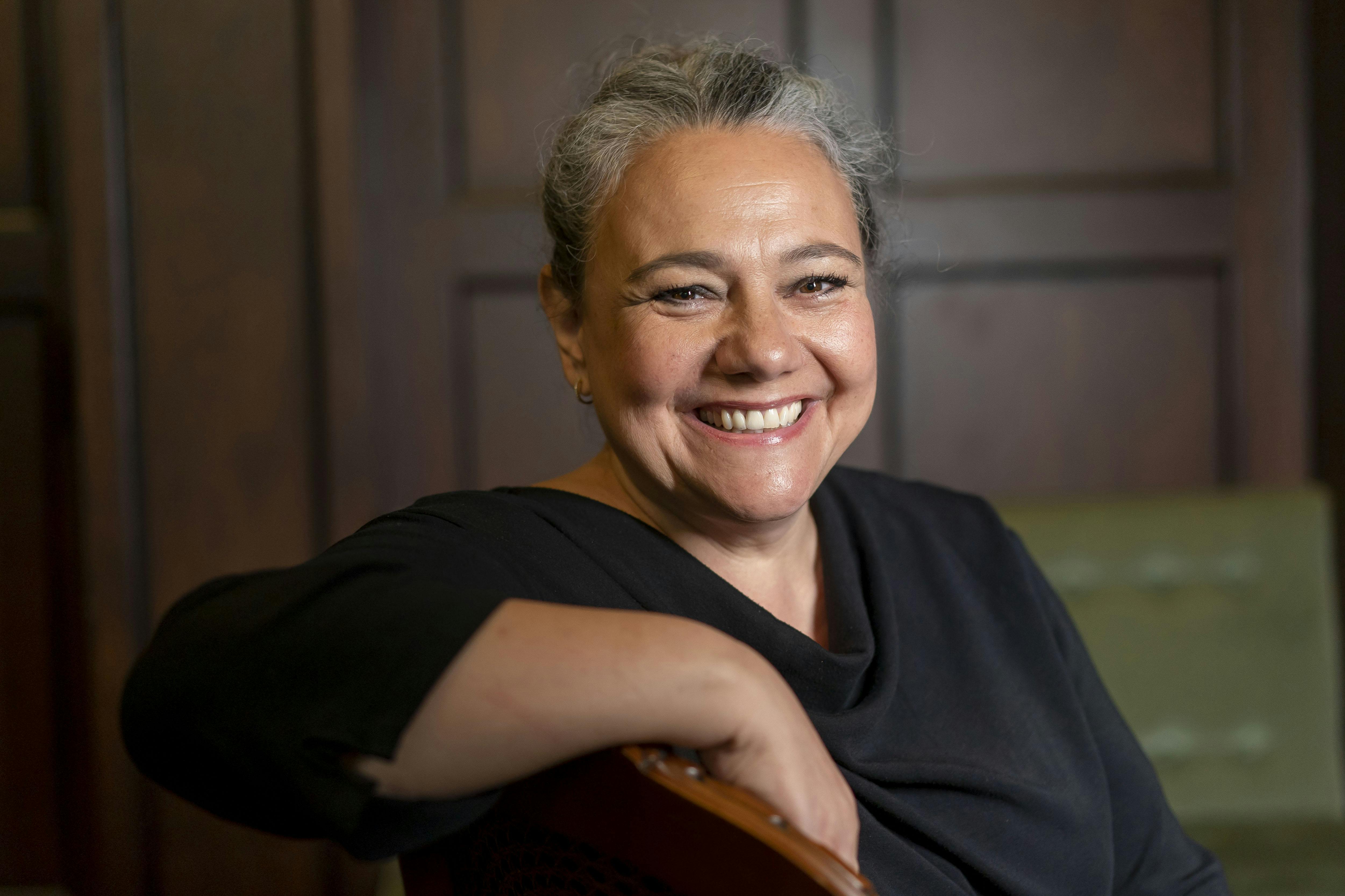 Anne Herdorf, sangerinde og skuespiller.