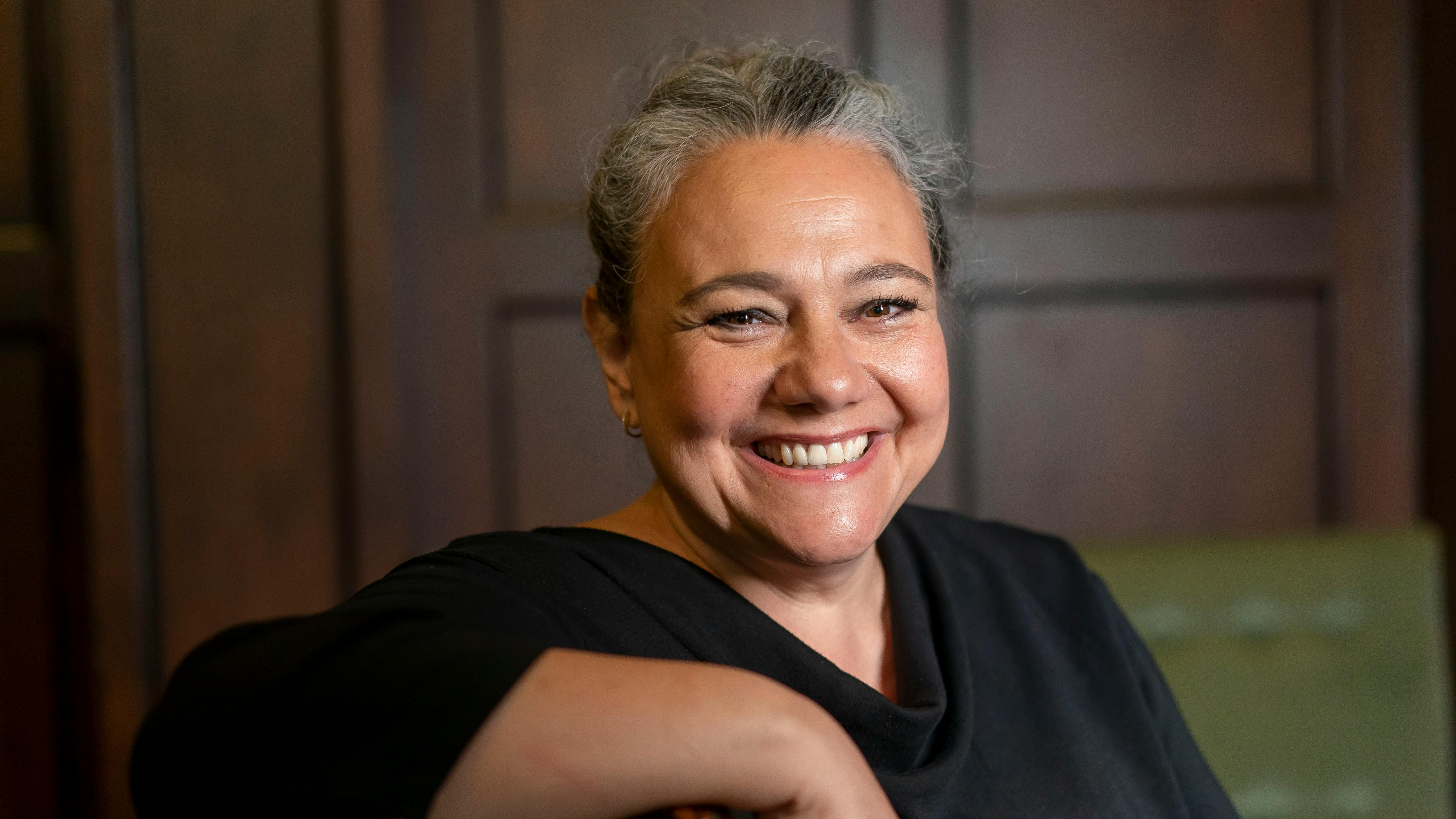 Anne Herdorf, sangerinde og skuespiller.